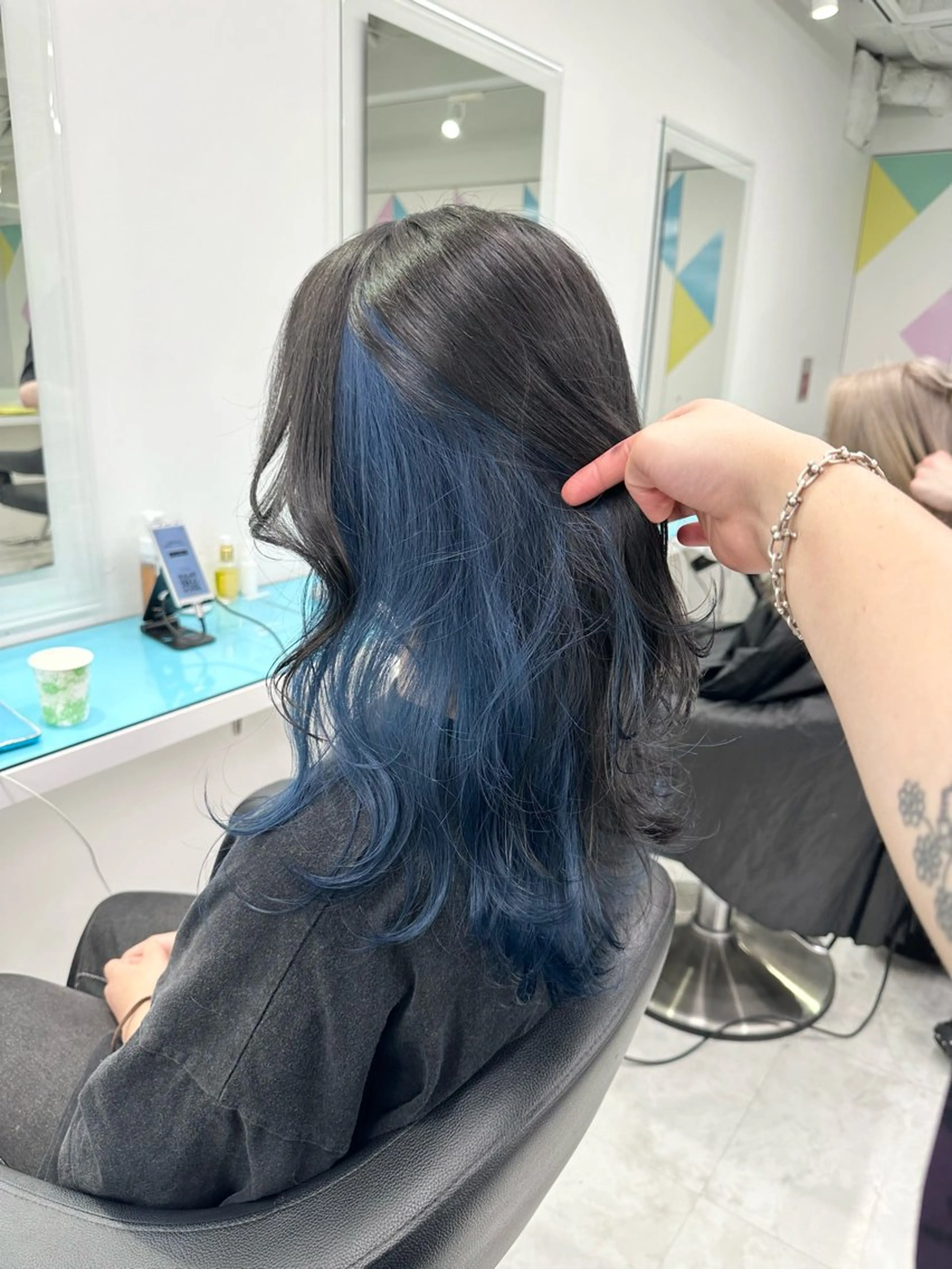 セミロング カラー ヘアアレンジ メンズ ヘアカラー トリートメント ヘッドスパ ヘアセット 🌈トレンドヘア 🌈WATARU🌈のヘアスタイル