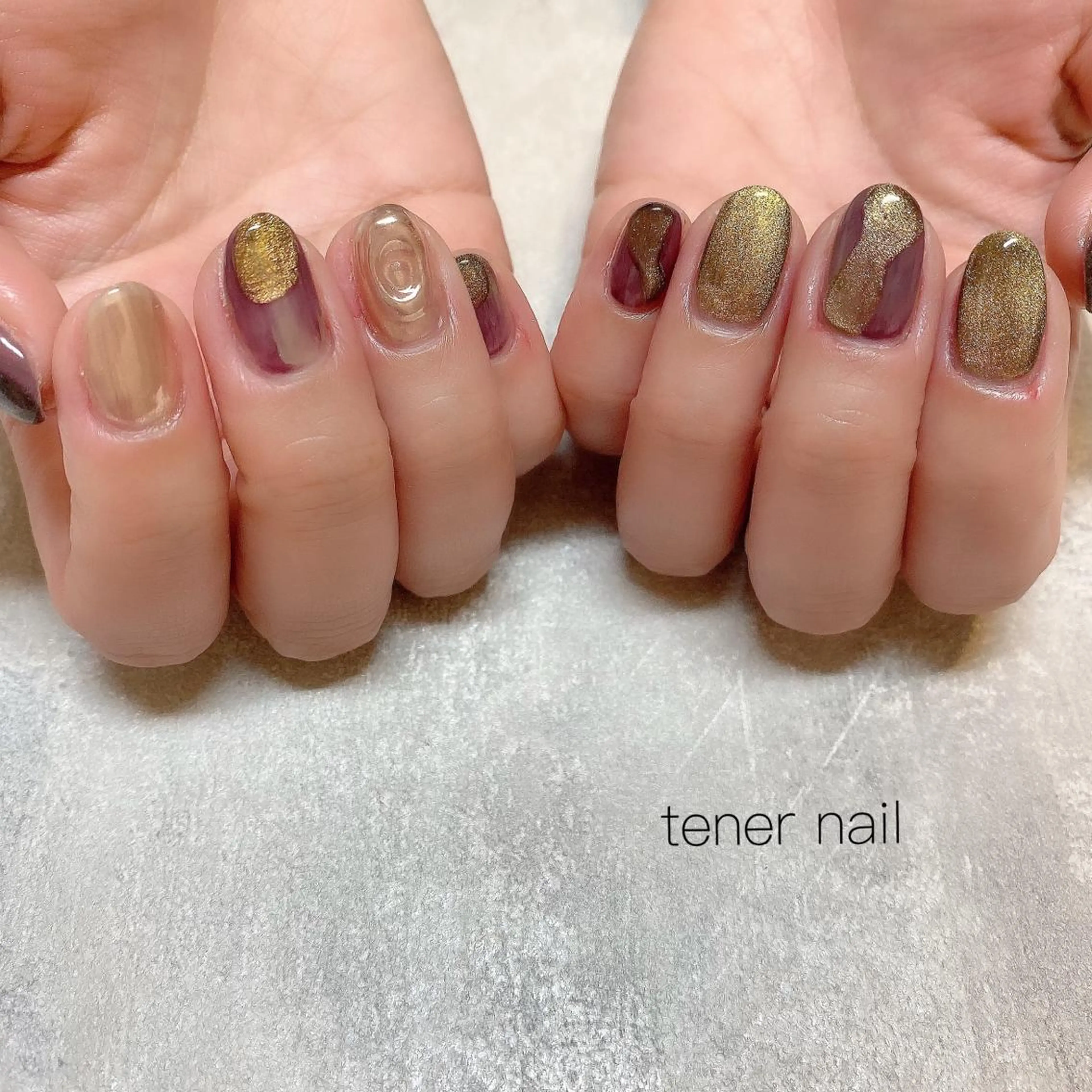 ネイル マグネットネイル tener  nail  テネルネイル所属・テネルネイル tener nailのネイルデザイン