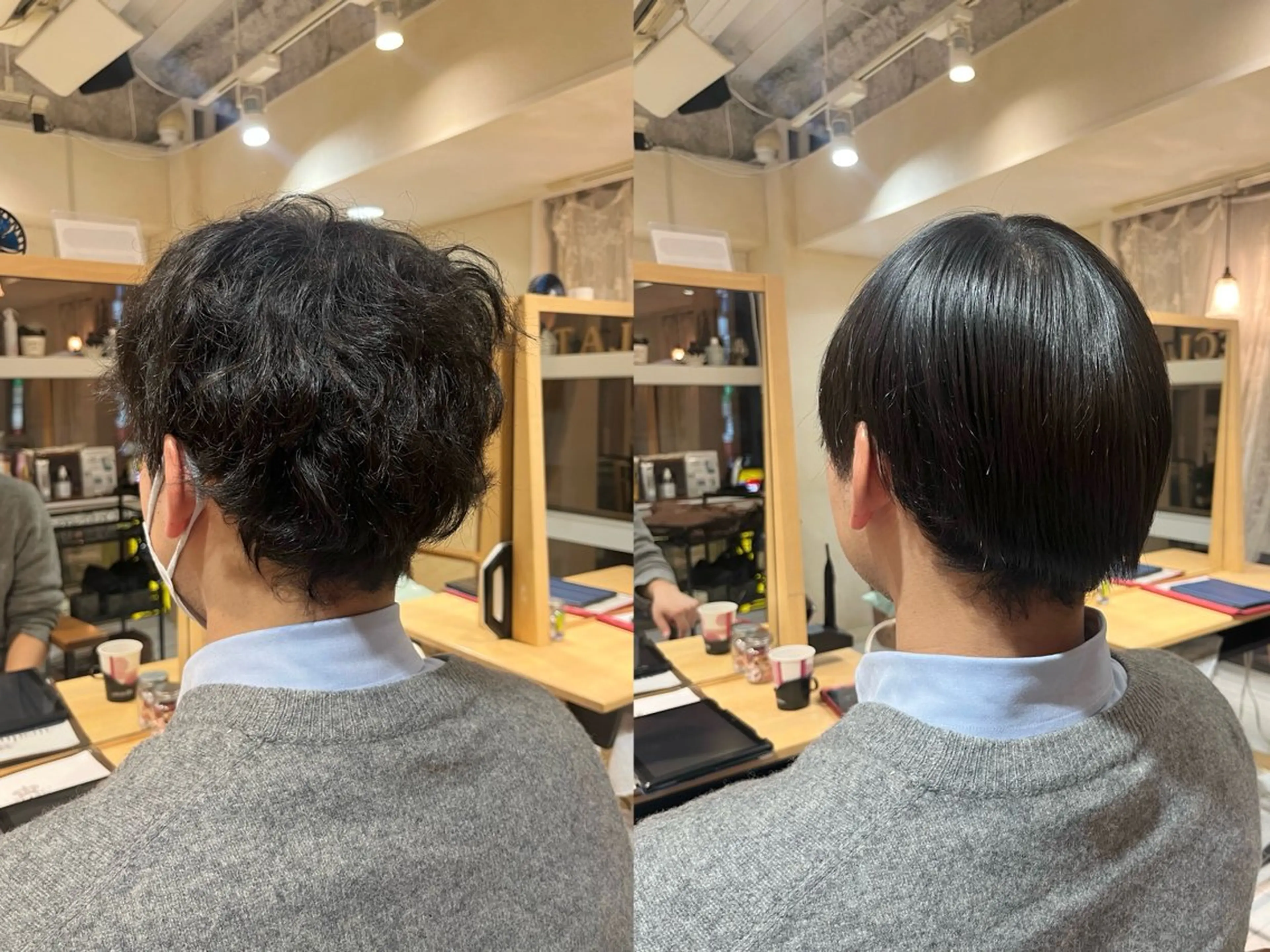 清水 菜花のヘアスタイル