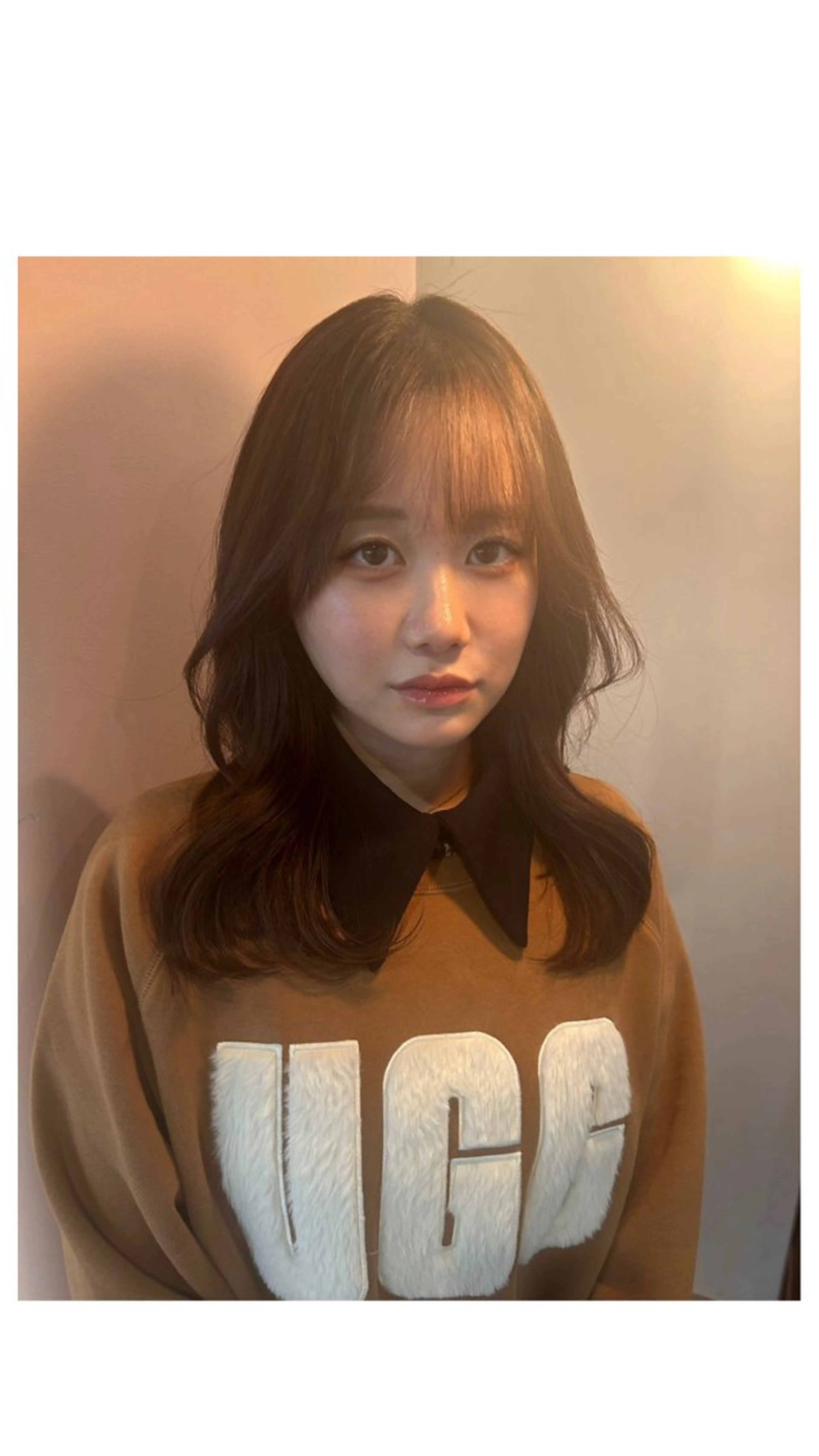 セミロング ヘアアレンジ トリートメント 🎀suzuna 透明感colorのヘアスタイル