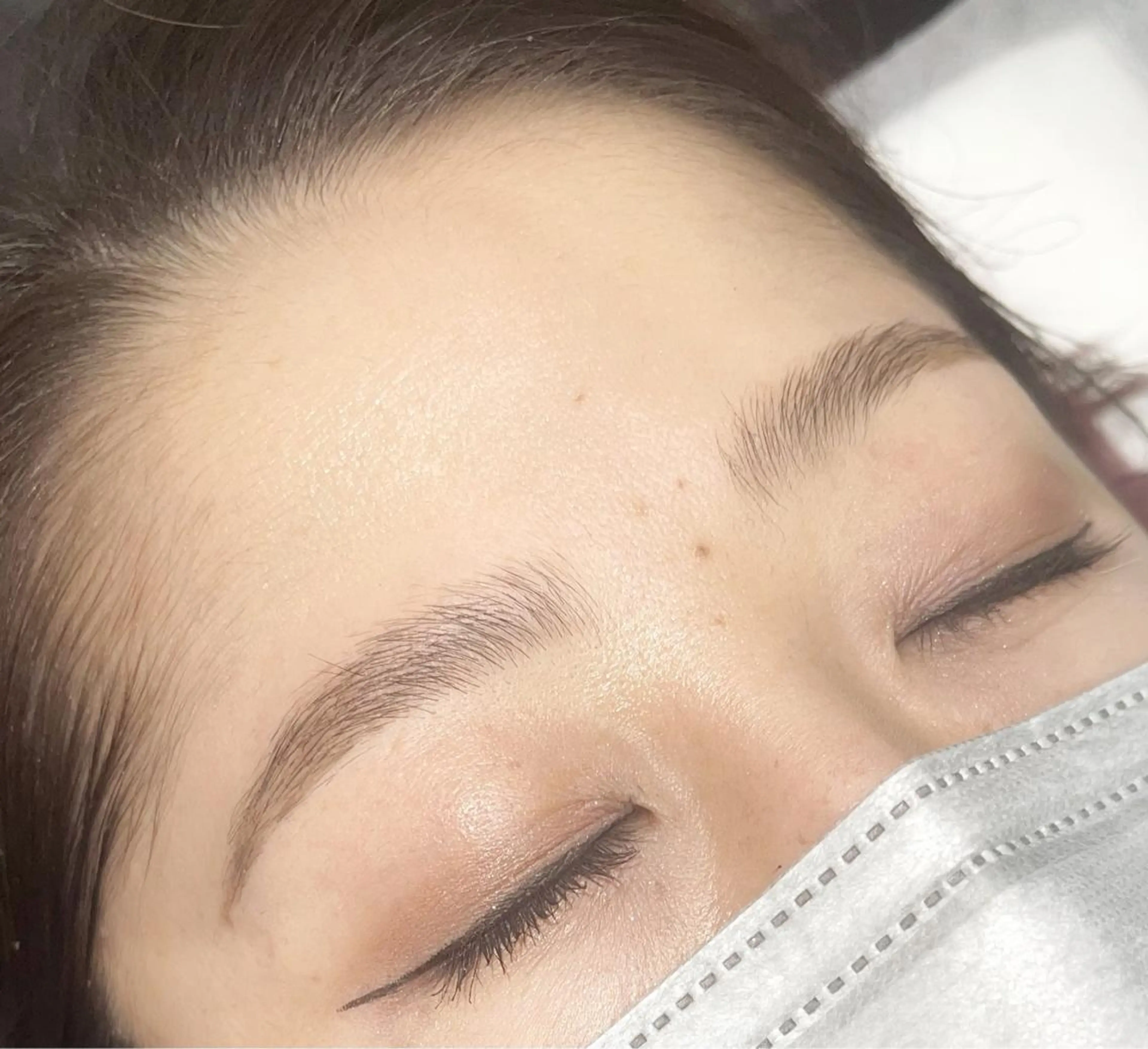 アイブロウ ワックス脱毛 眉カット その他(アイブロウ) ダブルカラー /まつ毛パーマ🎀のヘアスタイル