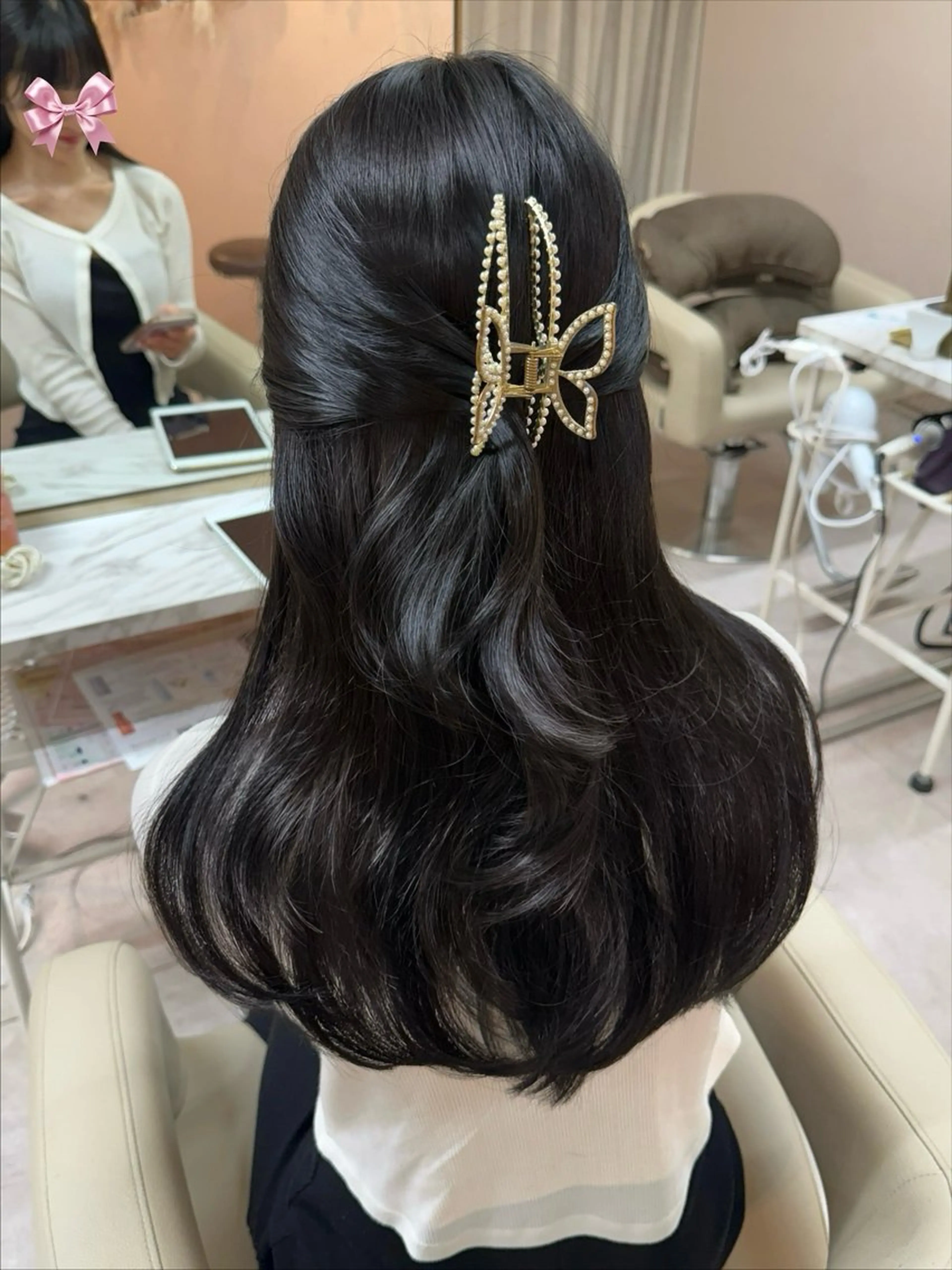 ロング カラー カット ヘアカラー トリートメント ♡韓国/レイヤー カット/Ayana♡のヘアスタイル