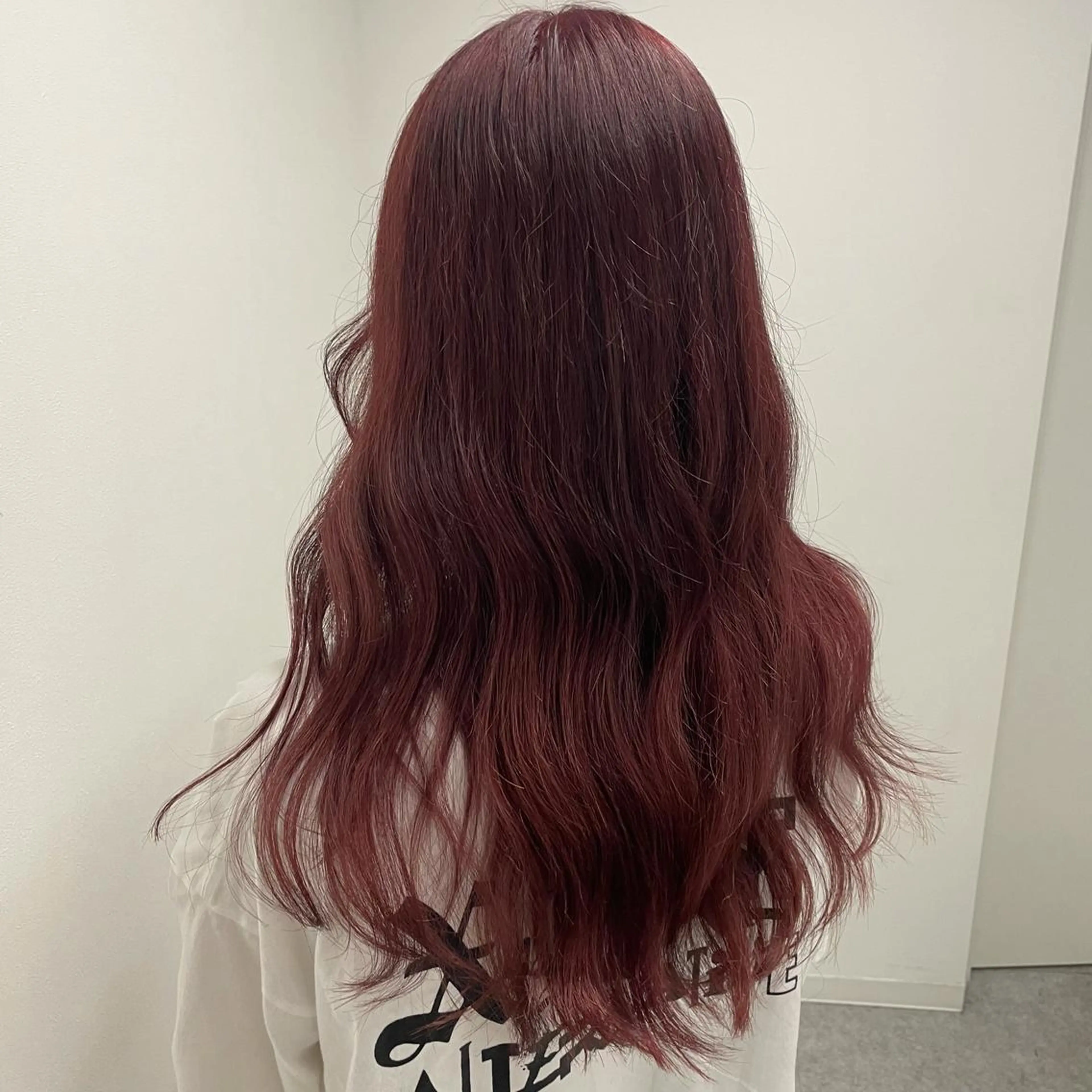 ロング ピンク・ベージュ🩰 カラー🫧とらのヘアスタイル