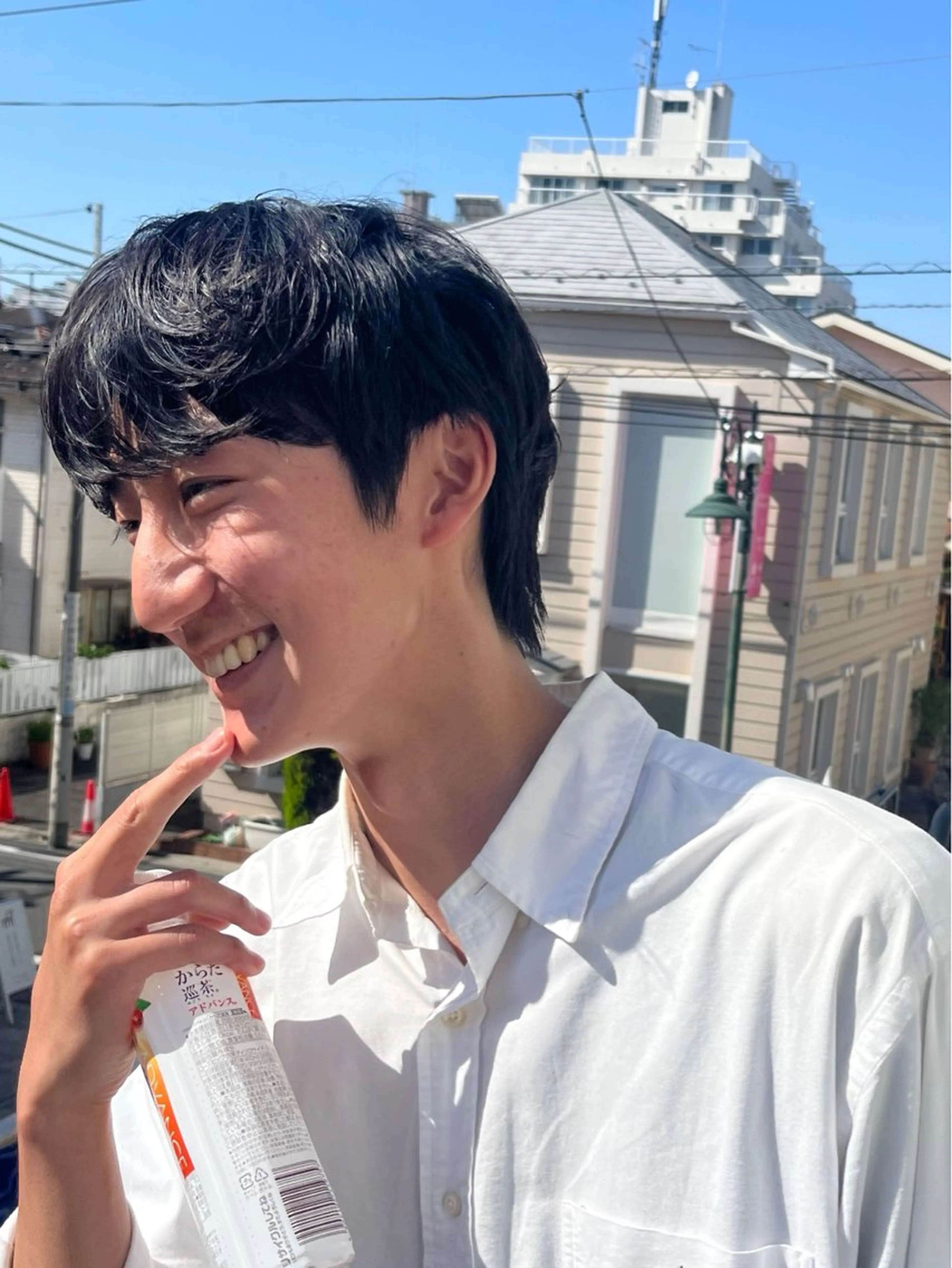 ショート パーマ ヘアアレンジ SALOWIN恵比寿所属・ヘッドスパで脳を 整える✨chacoのヘアスタイル