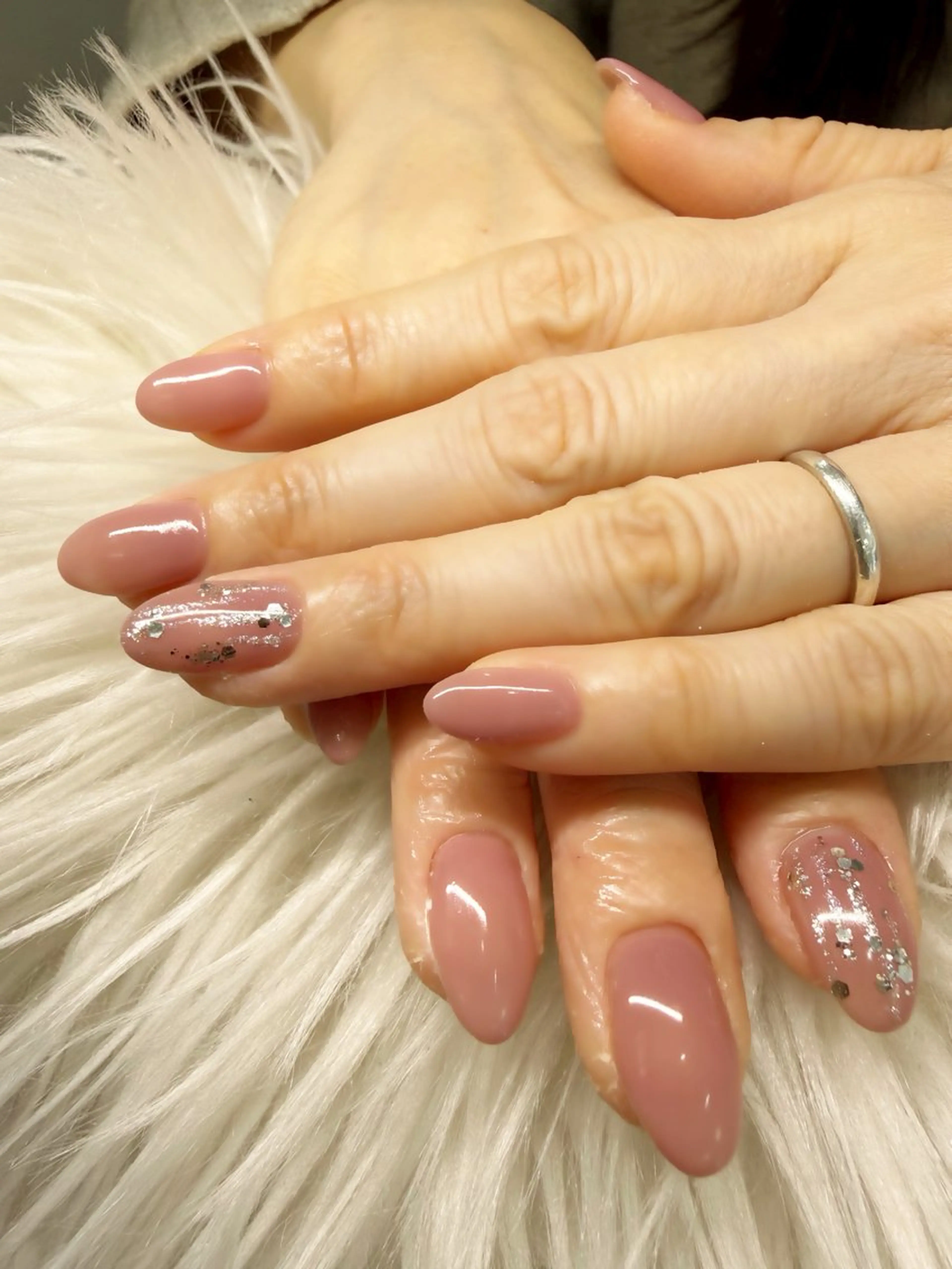 ネイル アートネイル キラキラネイル ハンドネイル 小川 早紀のネイルデザイン