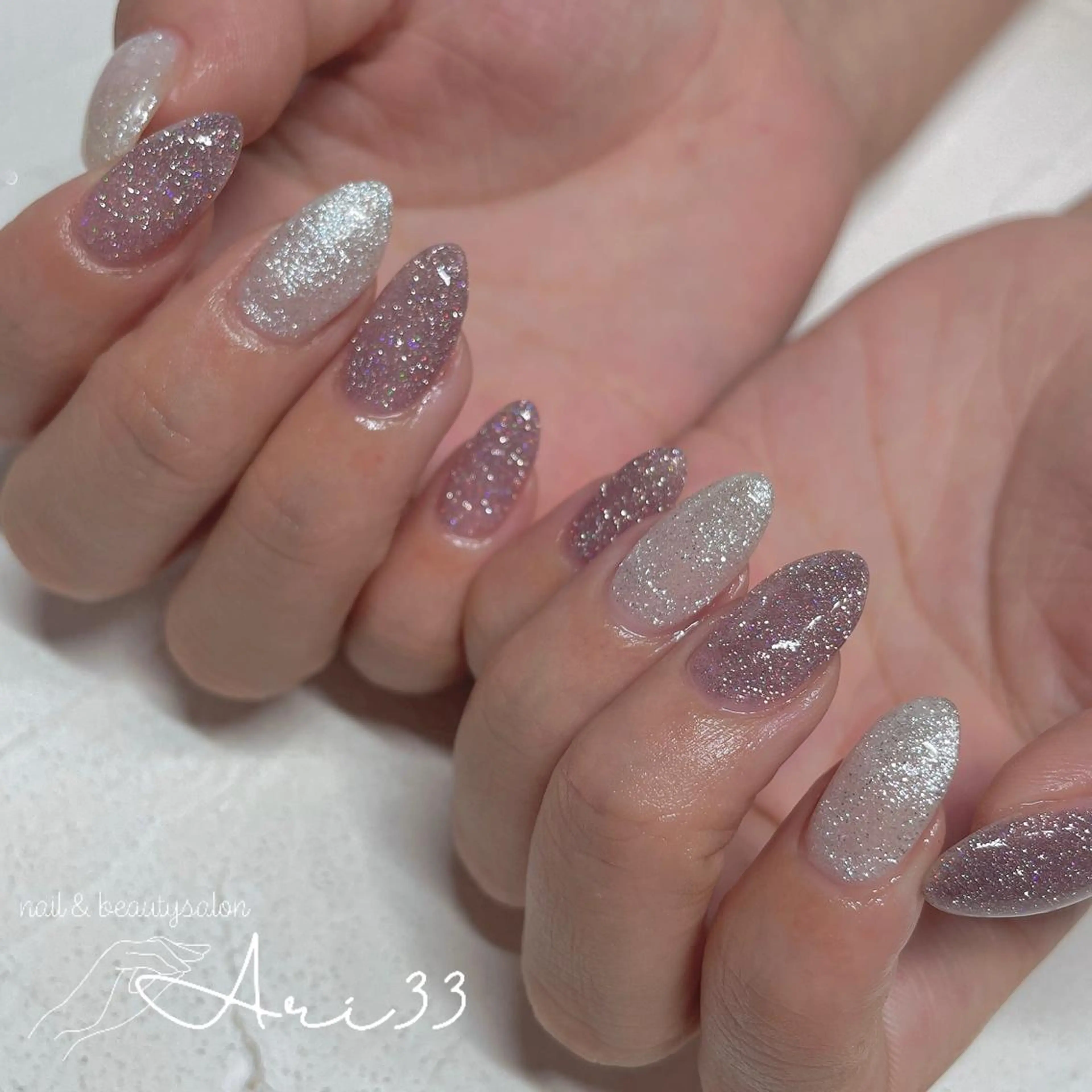 ネイル ハンドネイル プライベートサロン Ari33nailのネイルデザイン