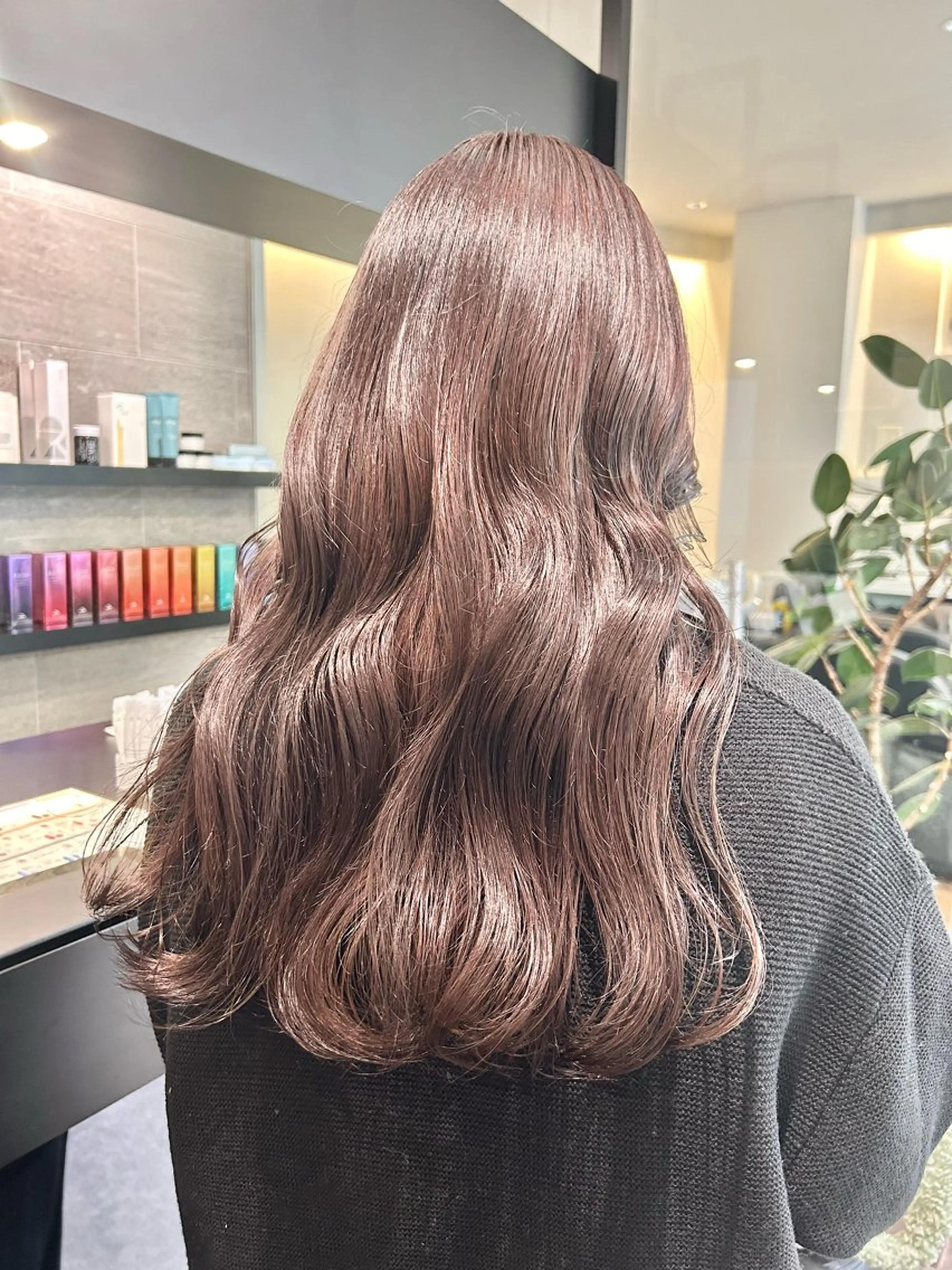 ロング カラー ブリーチ 透明感カラー 🎀ヘアセット透明感 /REINA🎀のヘアスタイル