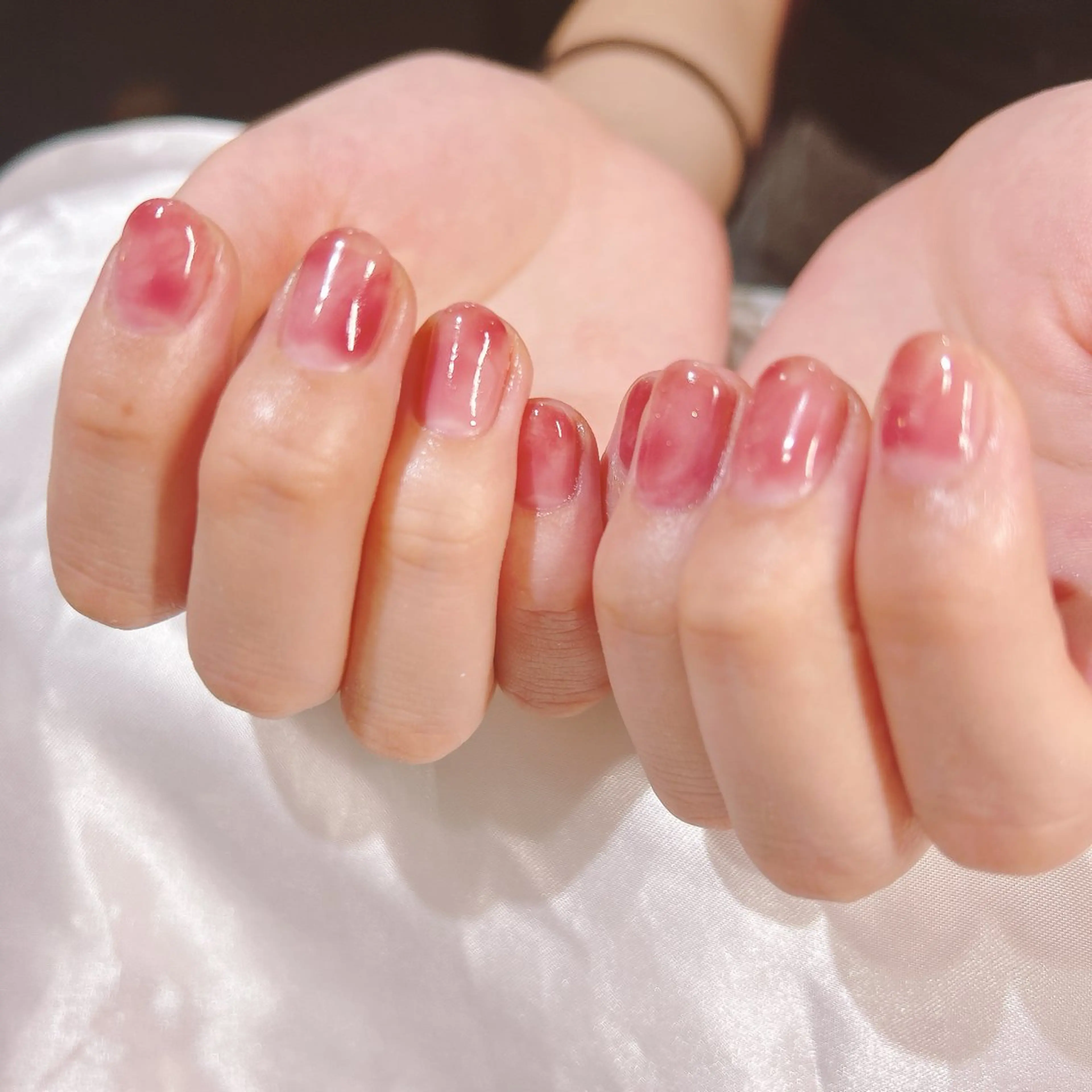 チップ長さ出しメニュー:定額デザインAコース　オフ込み　ハンドの写真