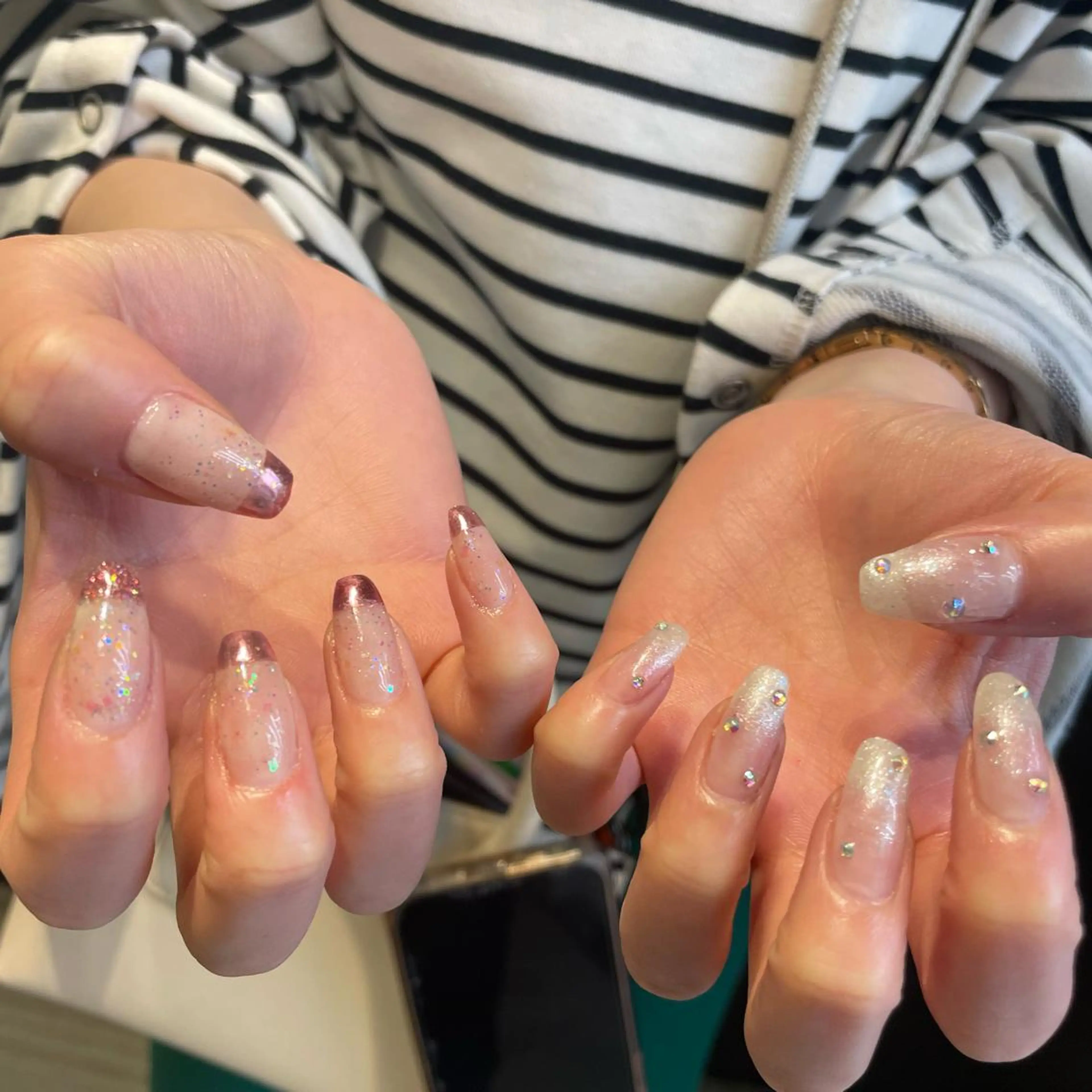 ネイル 🫧飛山琉桜/二条 ネイルアート/束感のマツエク・マツパデザイン