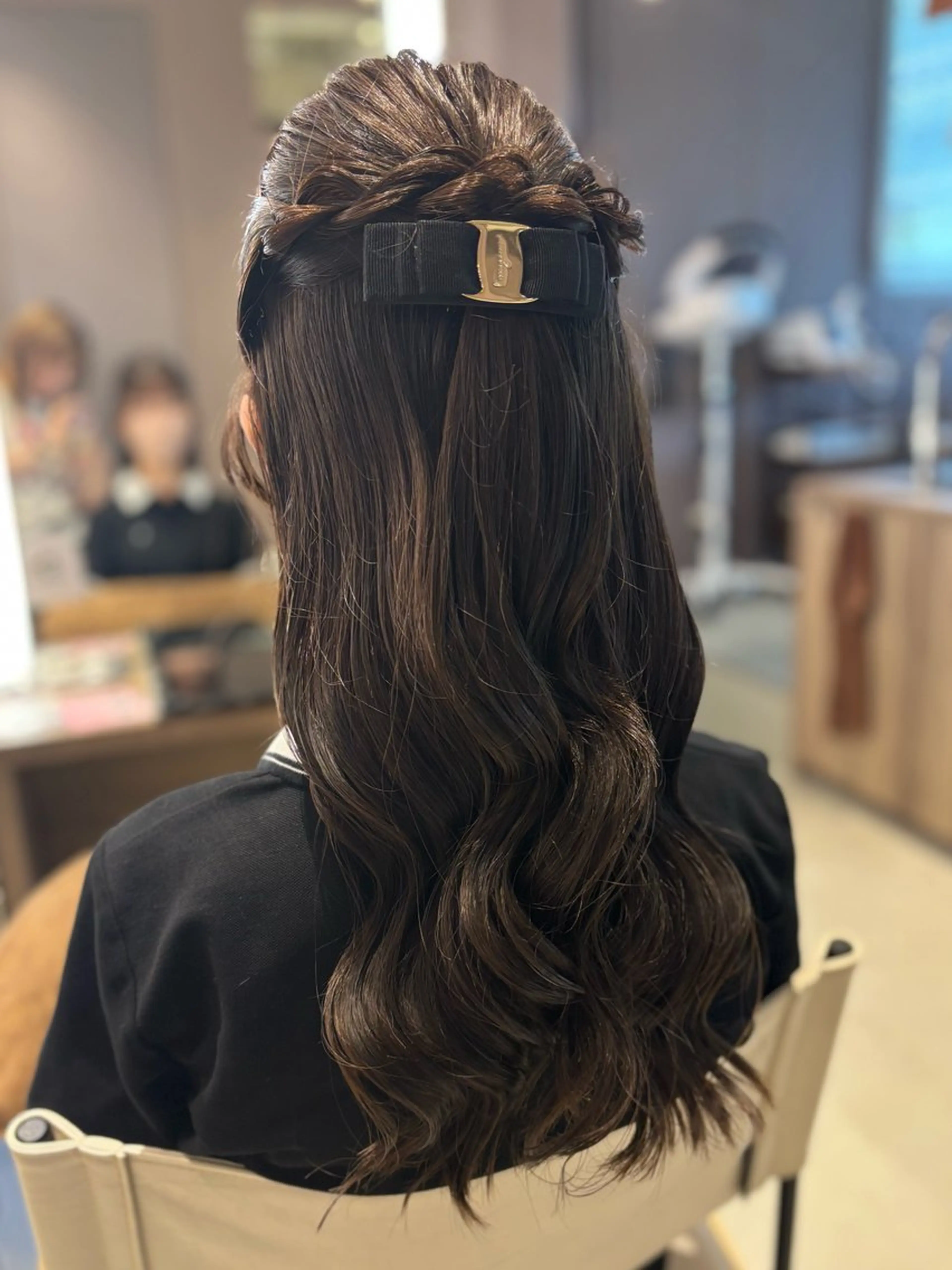 ロング ヘアセット Iris by artina 武蔵小杉店【イリス バイ アルティナ】所属・レイヤーカット/ボブ /nene🍥⋆*のヘアスタイル