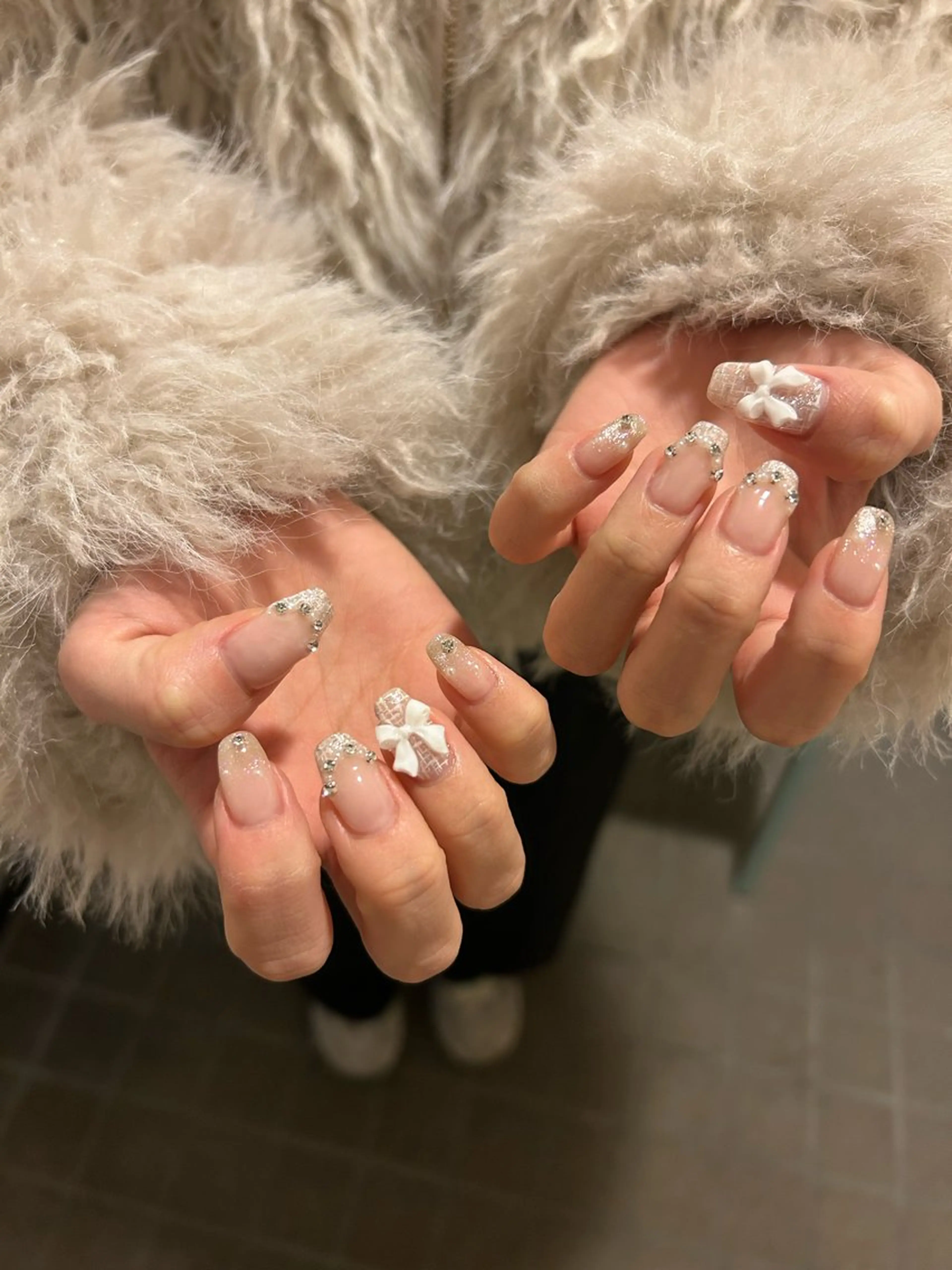 ネイル 持ち込み ハンドネイル Aimer Ciel エメシエル大宮ネイルのネイルデザイン