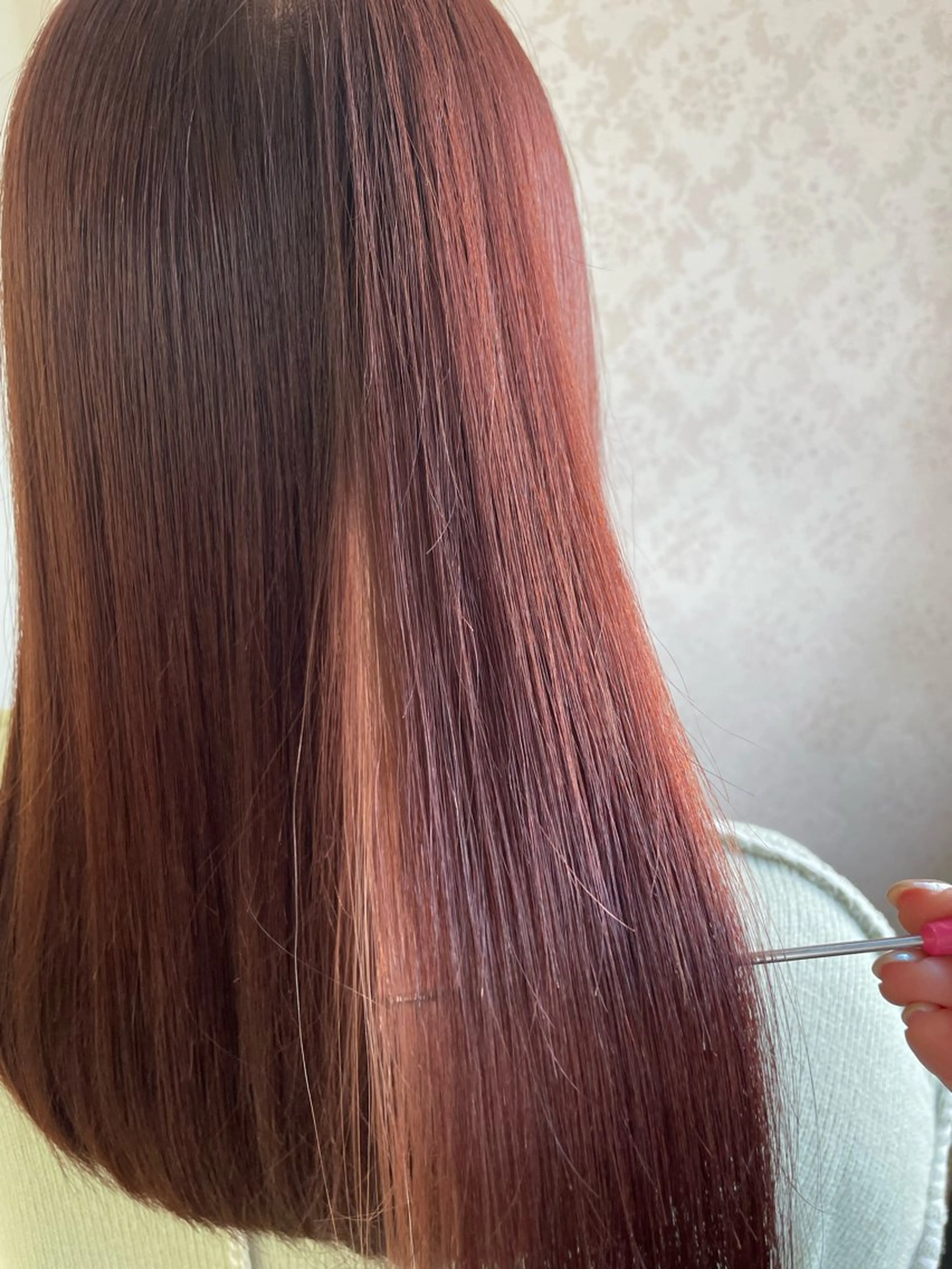 セミロング ヒヨシ ルナのヘアスタイル