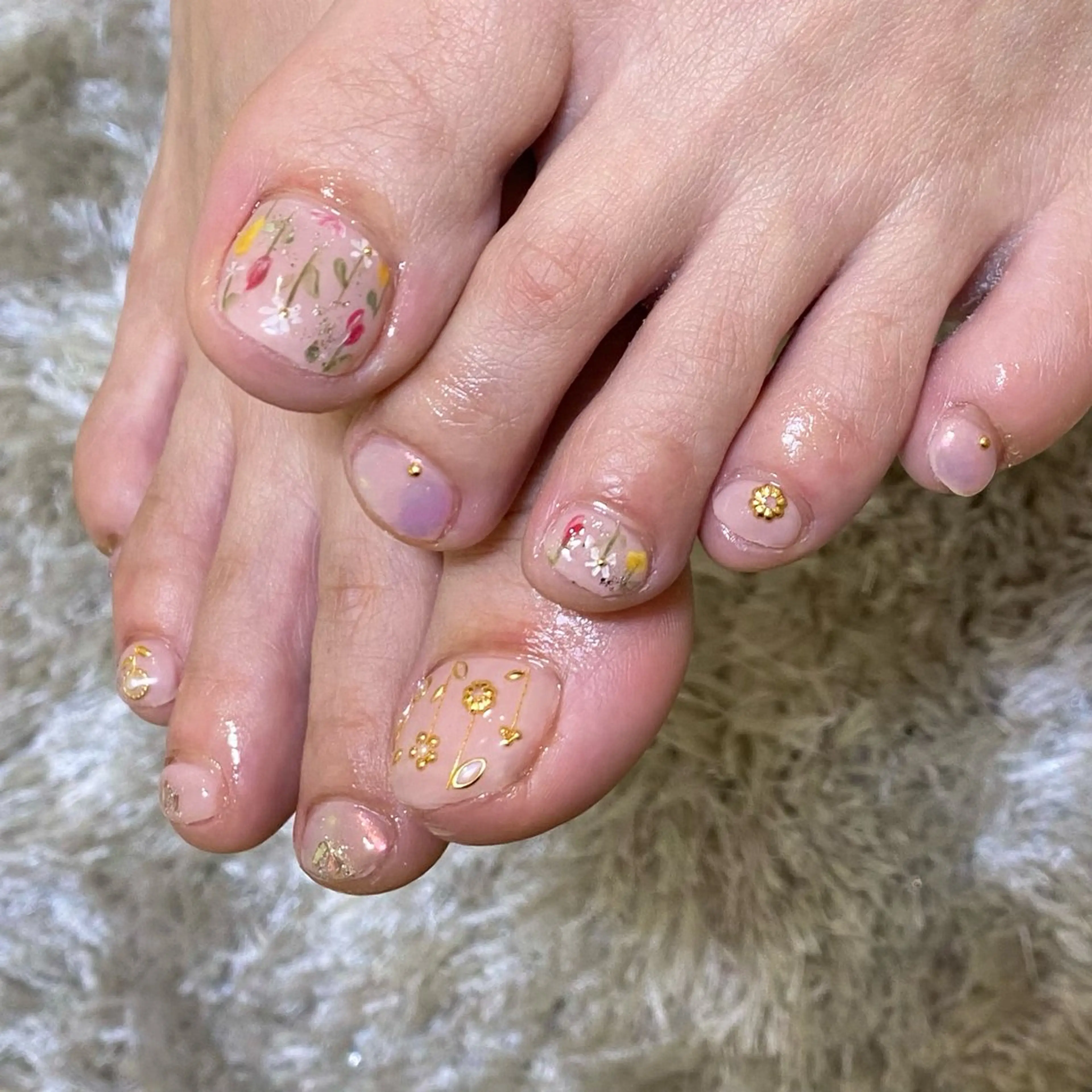 ネイル アートネイル フットネイル nailst 高橋のネイルデザイン