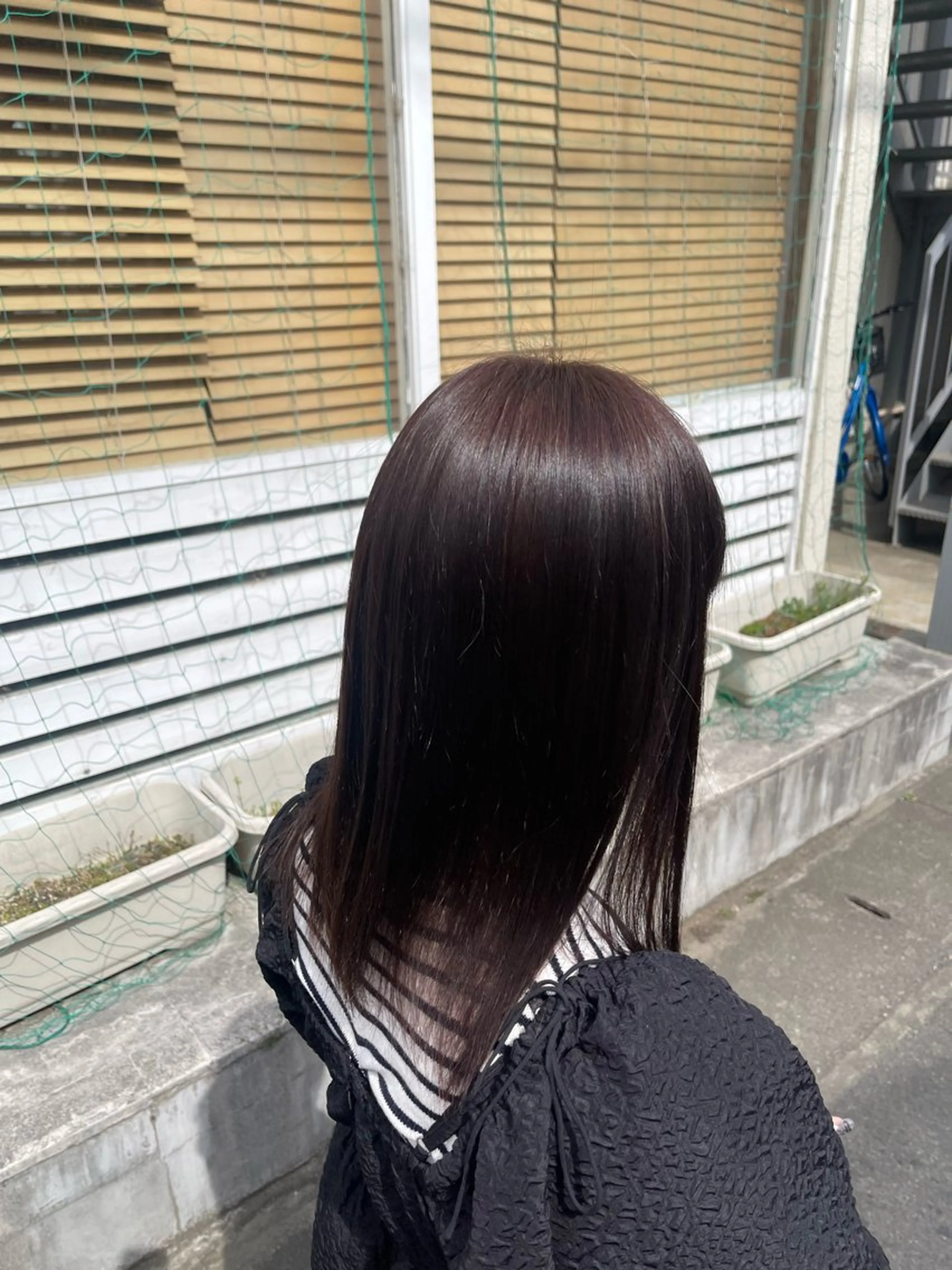 セミロング チョコレートブラウン suns ♡LILIKA♡のヘアスタイル