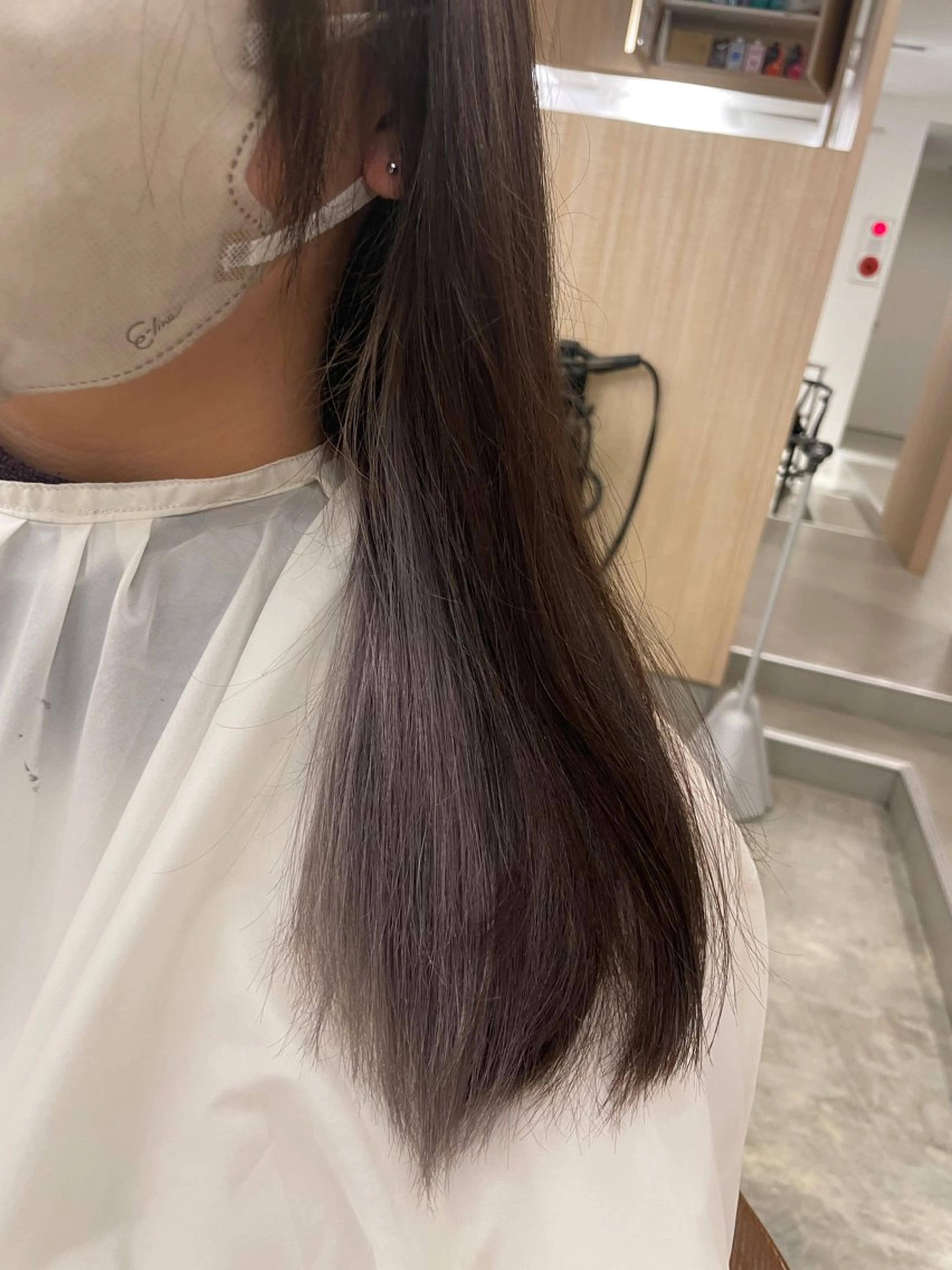 セミロング カラー 💖ASUKA 💜/透明感カラーのヘアスタイル