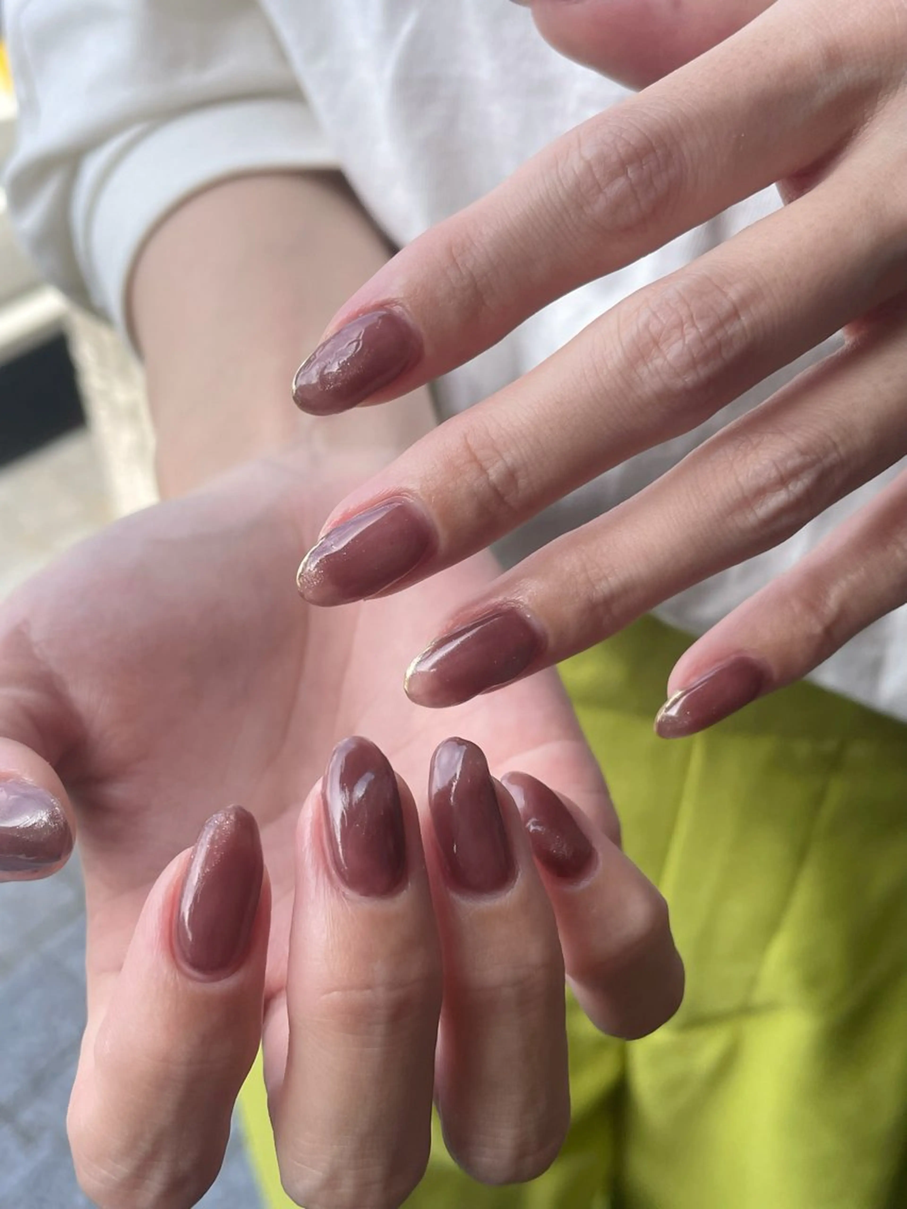 ネイル ワンカラーネイル Relum所属・Relum__. fukaのネイルデザイン