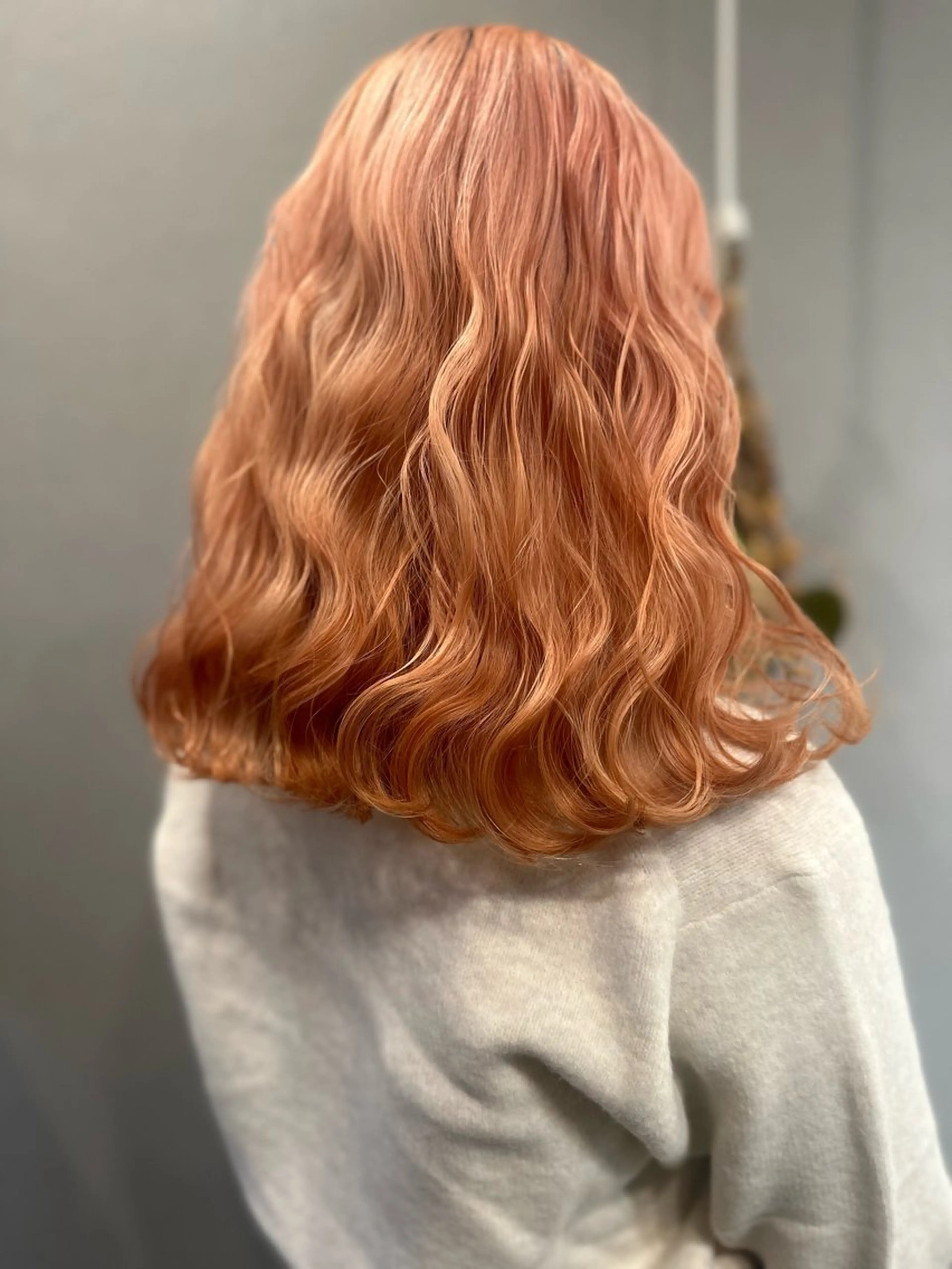セミロング カラー ヘアカラー K Harukaのヘアスタイル