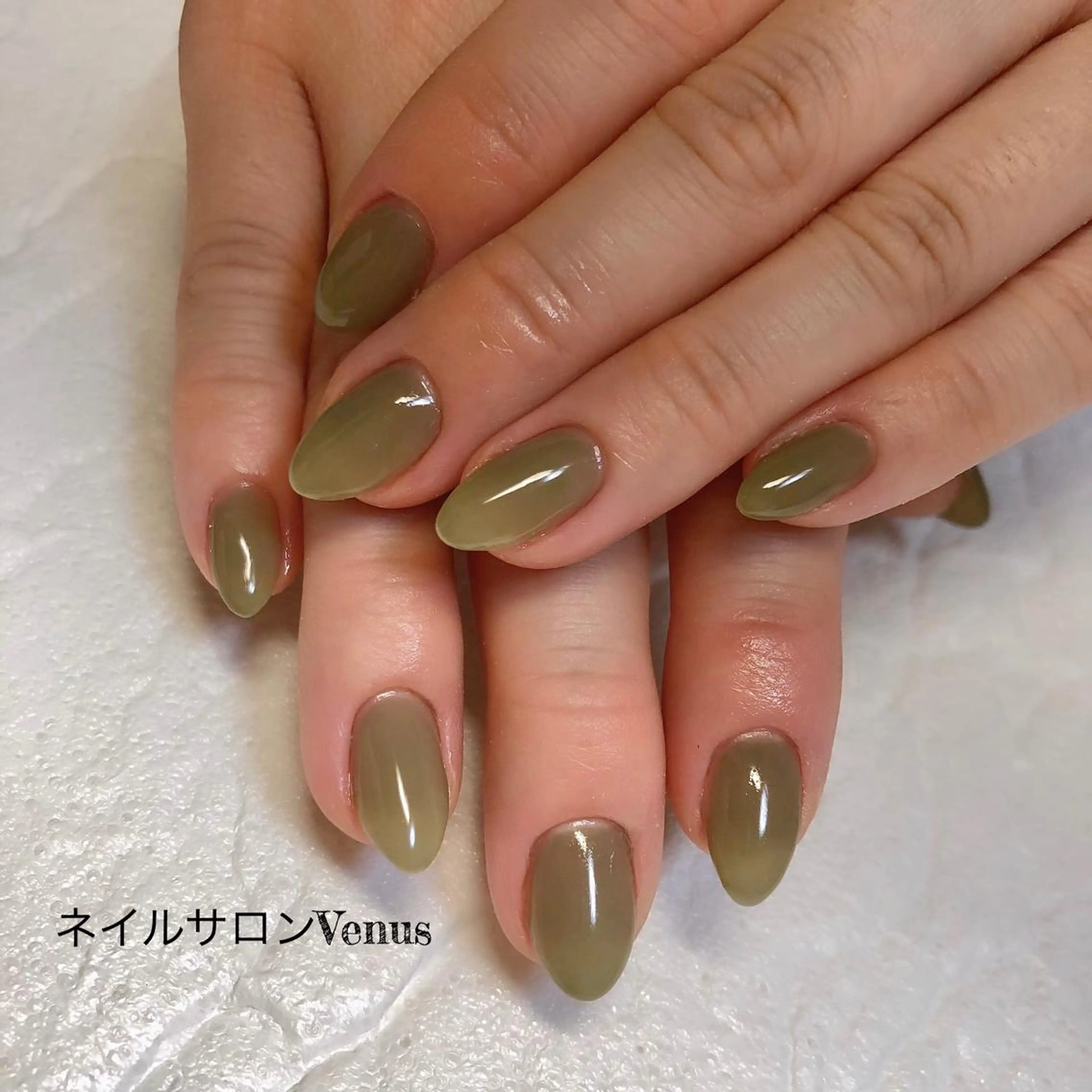 ネイル ワンカラーネイル ハンドネイル Nail salon Venusのネイルデザイン