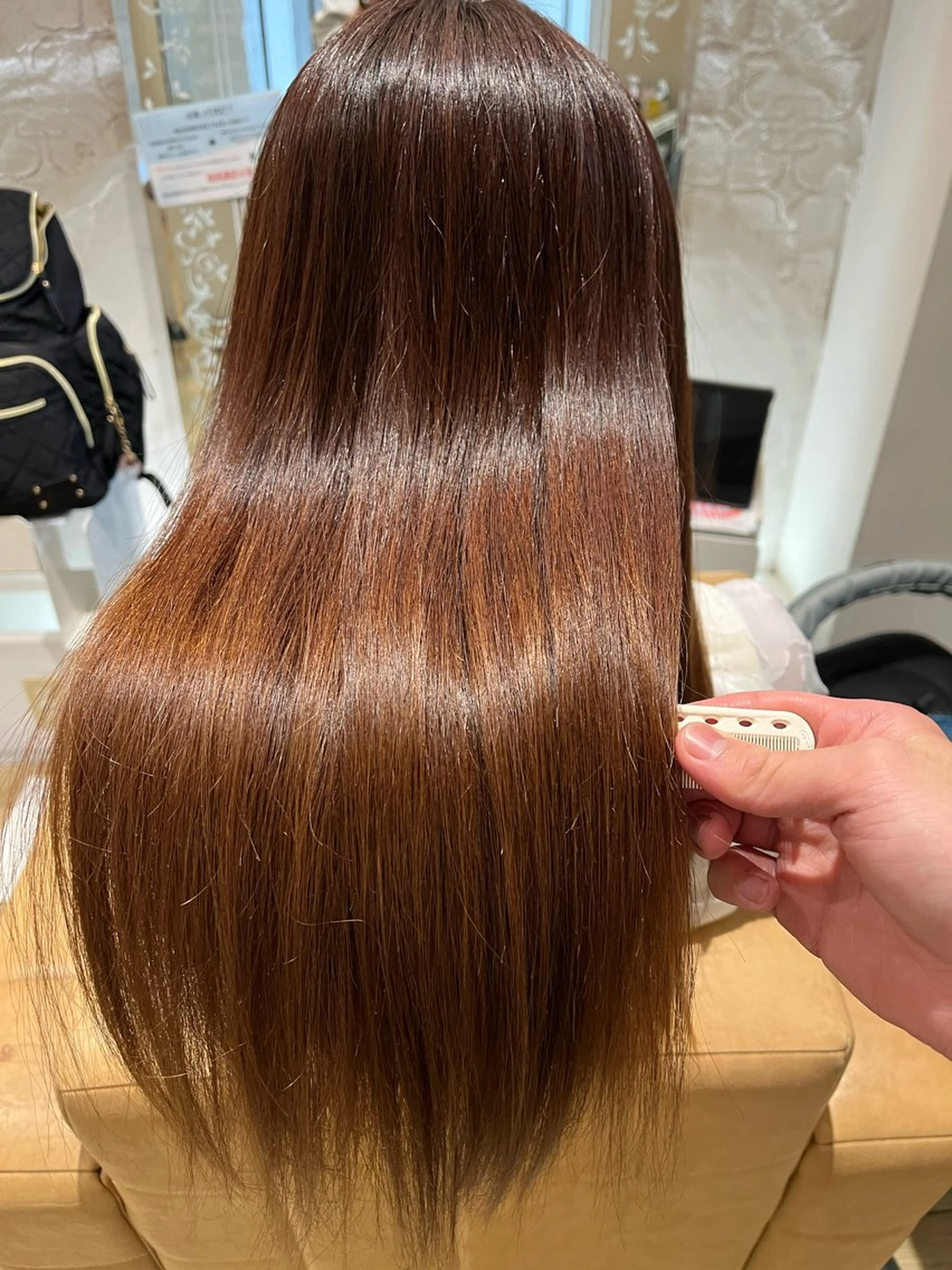 ロング パーマ 中山 響希のヘアスタイル