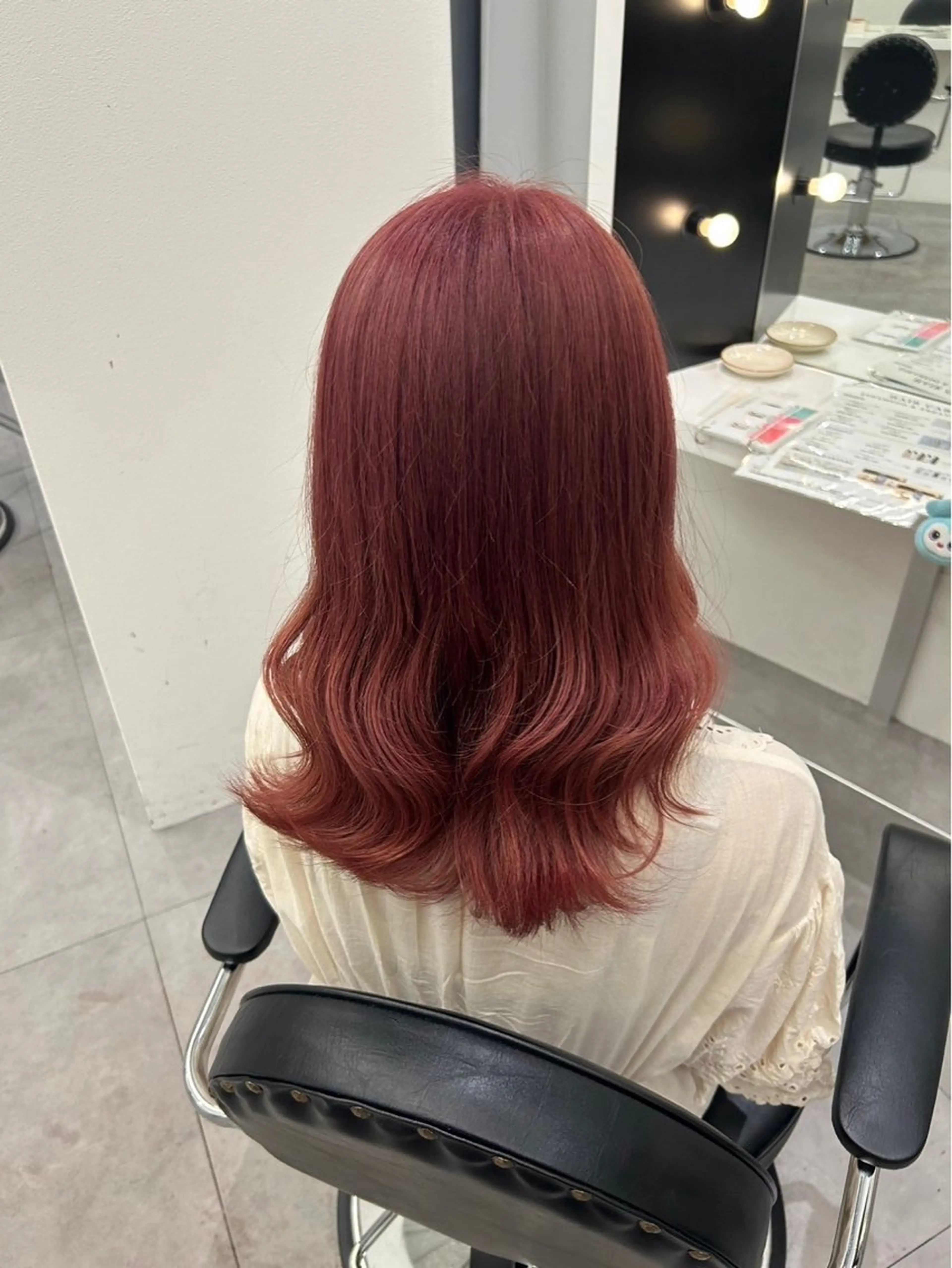 セミロング ヘアカラー トリートメント 髪質改善特化/透明感 カラー/AKANE♡のヘアスタイル