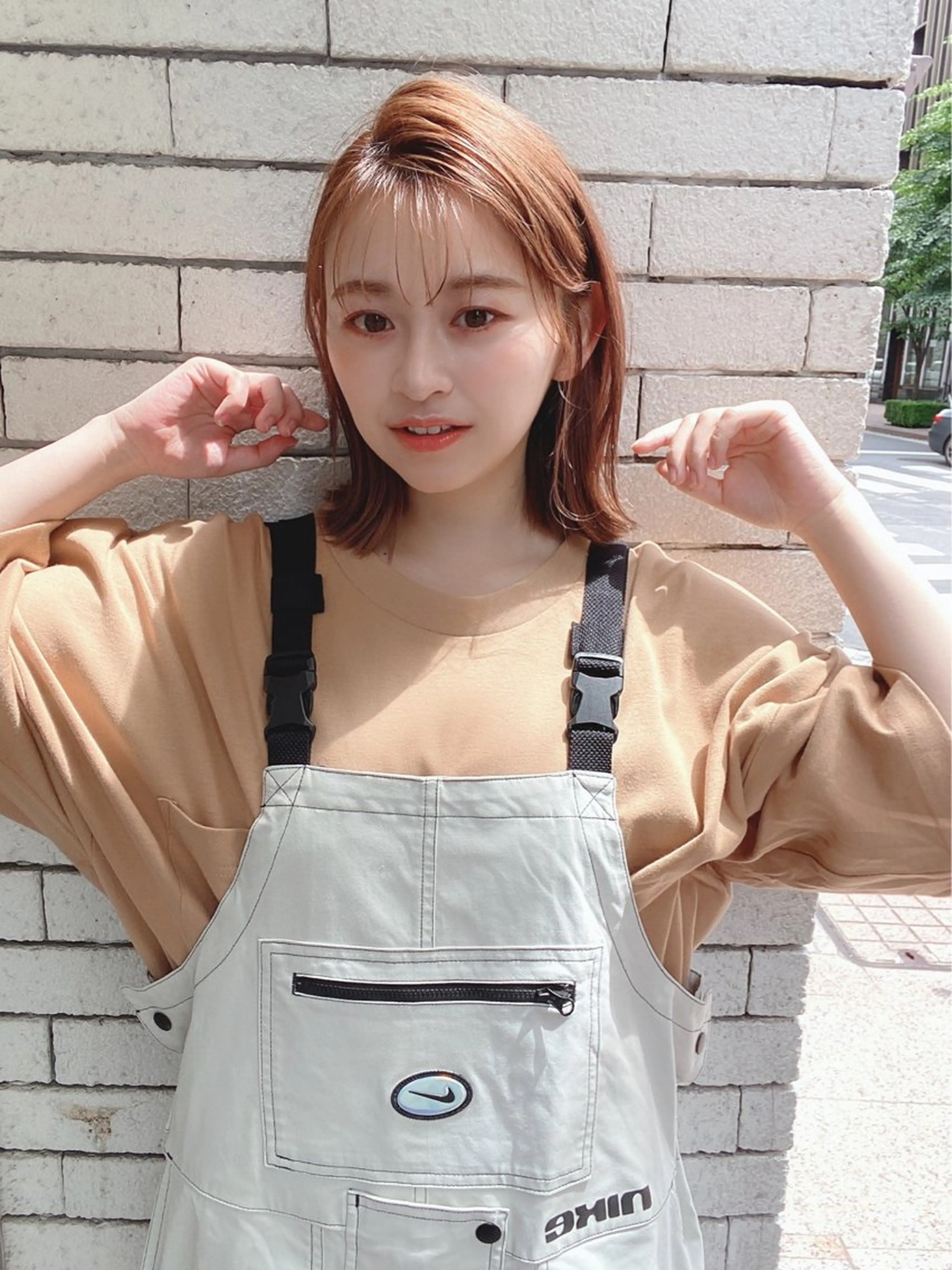 ショート カラー ボブ 外ハネヘア stylist/ボブ ことの/韓国レイヤーのヘアスタイル