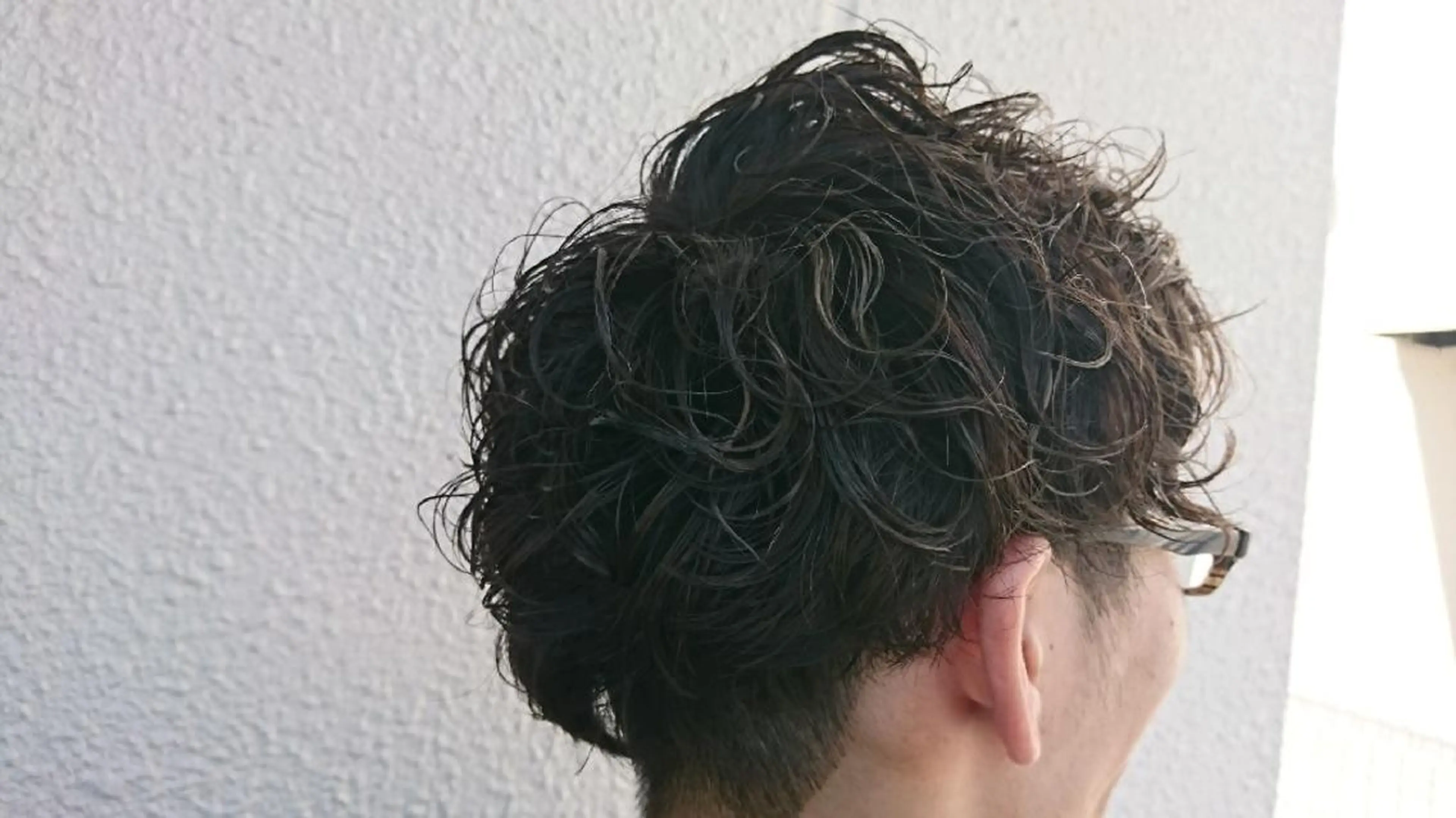 ショート メンズ パーマ メンズパーマ アッシュ 【メンズ専門】 田口雄也のヘアスタイル