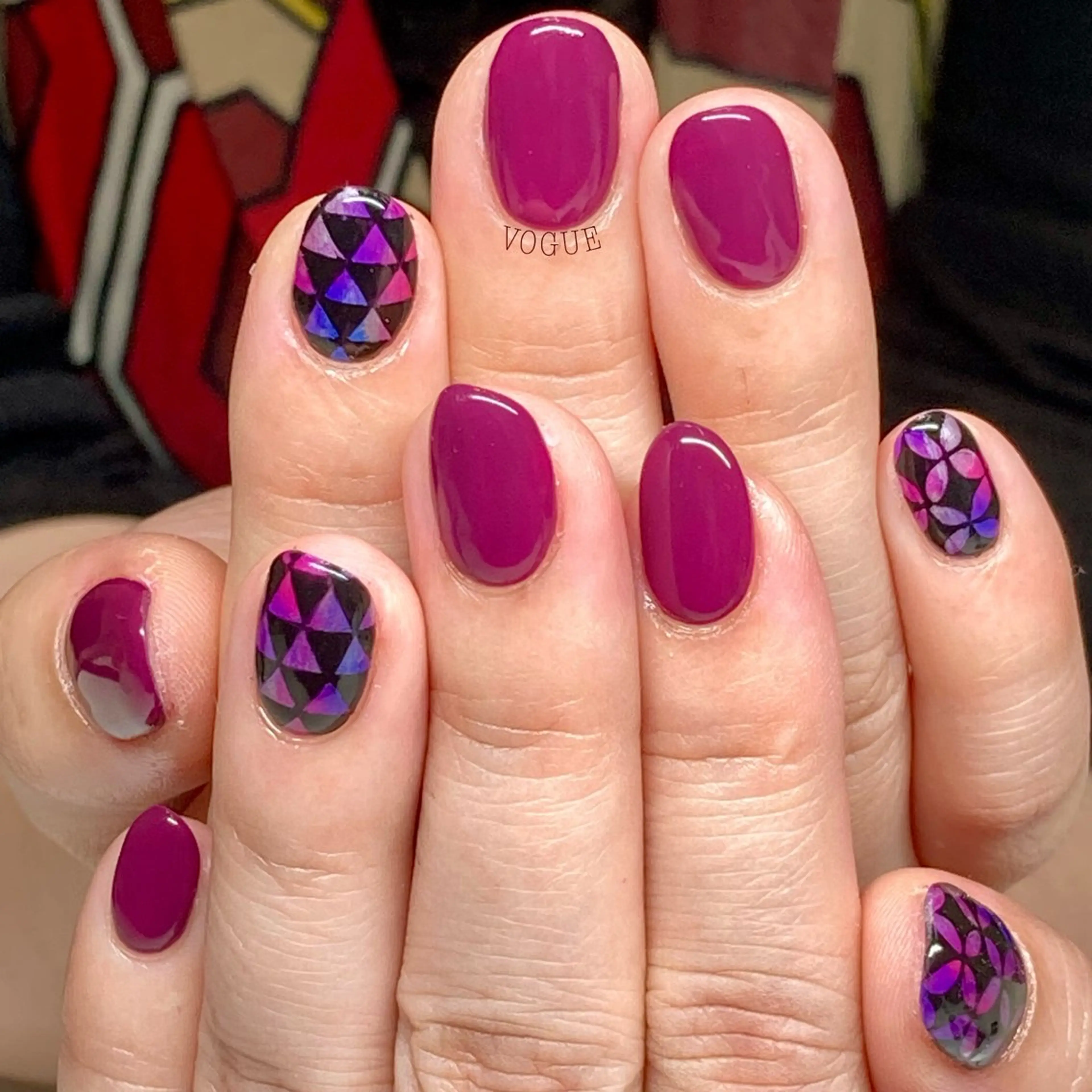 ネイル ハンドネイル VOGUE ×SWANのネイルデザイン