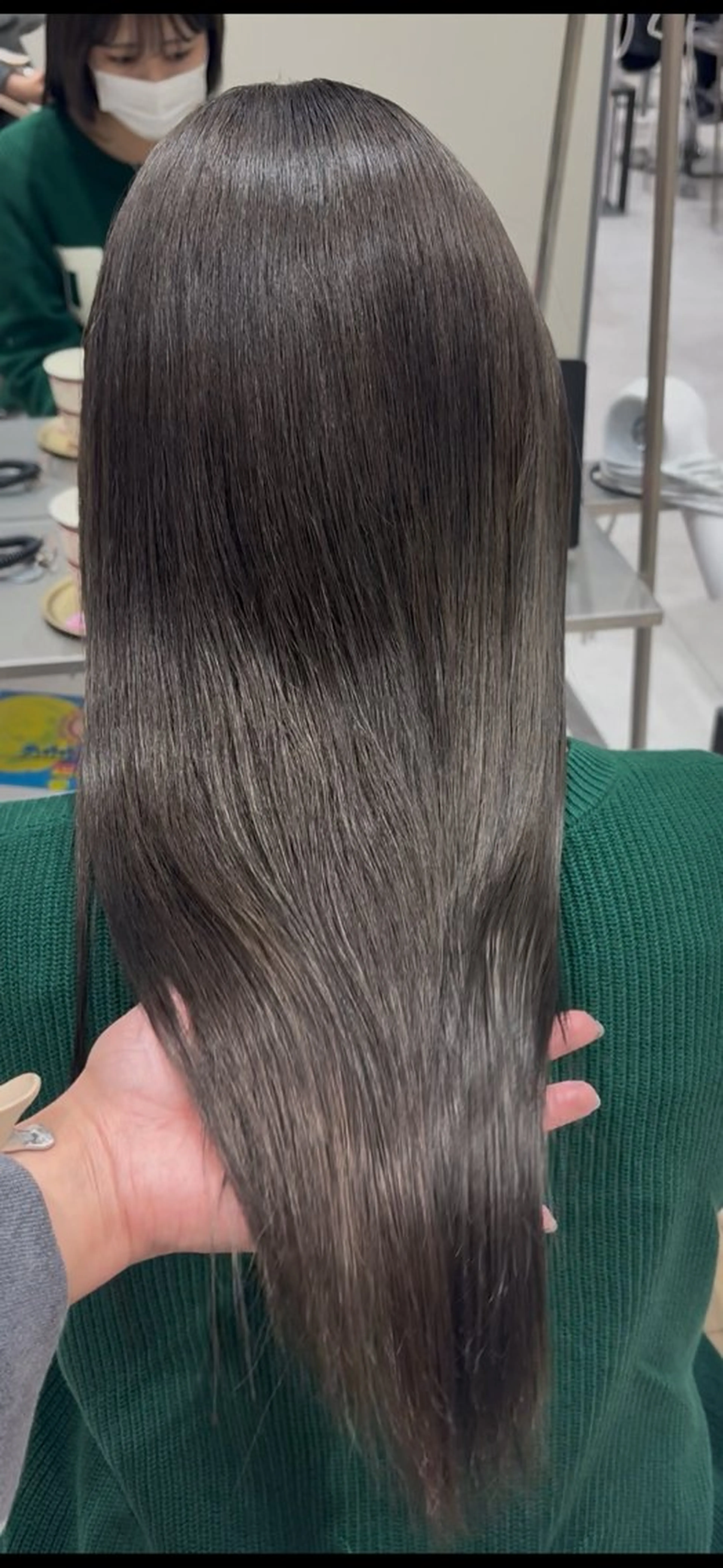 ロング カラー カット ヘアカラー 暖色カラー/ブリーチ /ボブ/本間陽南のヘアスタイル