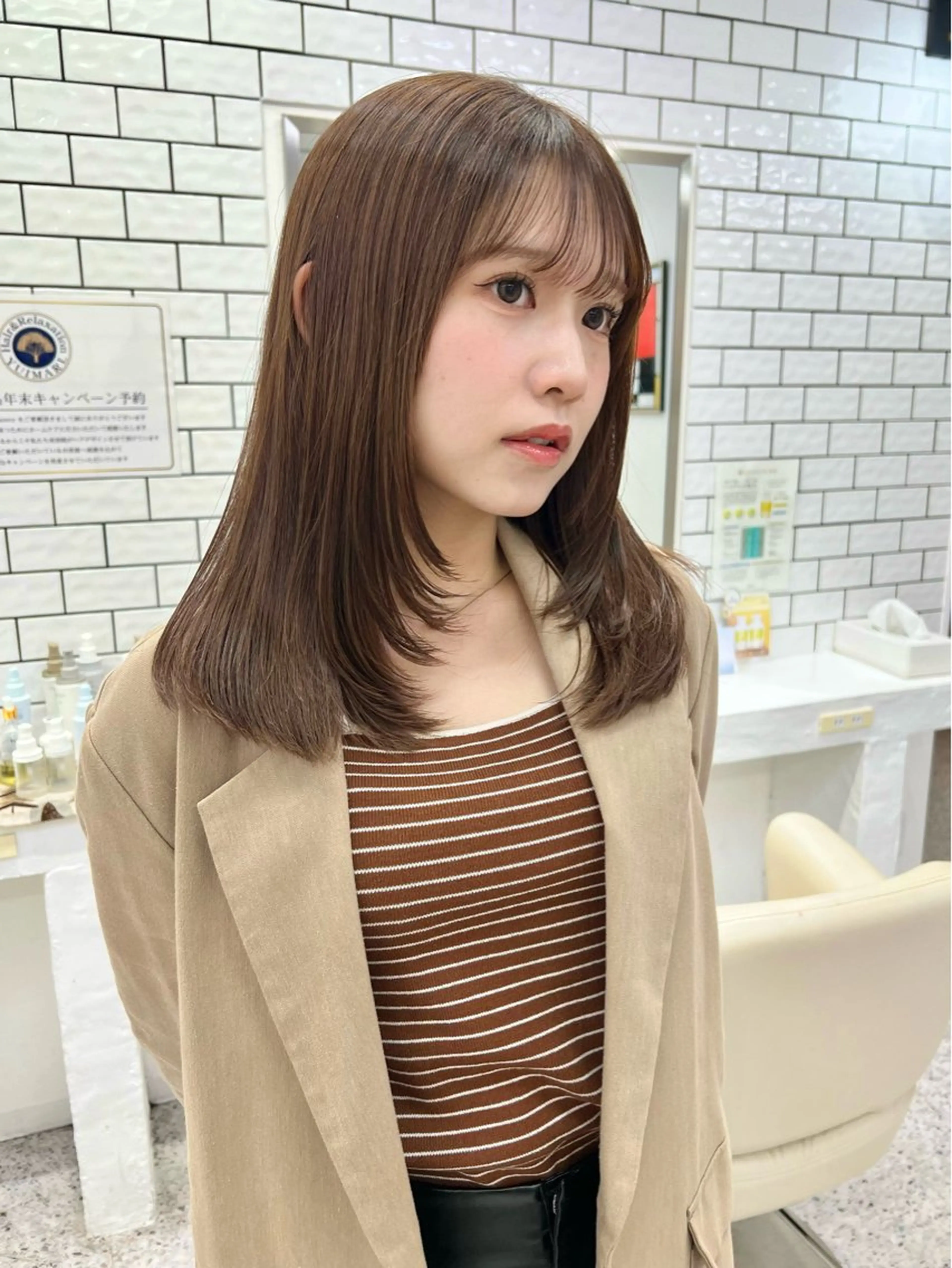 ブリーチなしWカラー➕カット✂️💇🏼‍♀️の写真