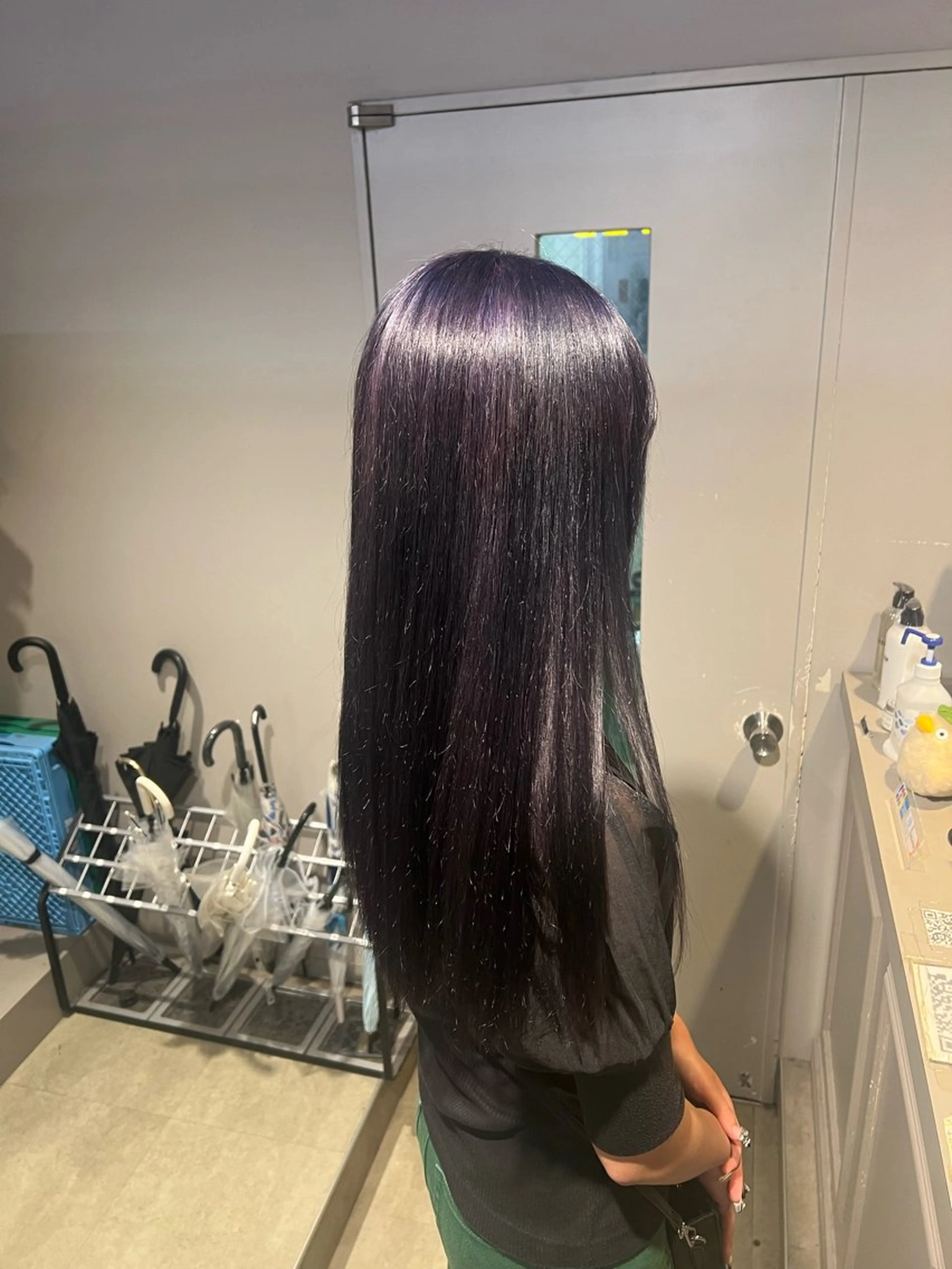 ロング カラー ヘアカラー 韓国レイヤーカット /REIのヘアスタイル