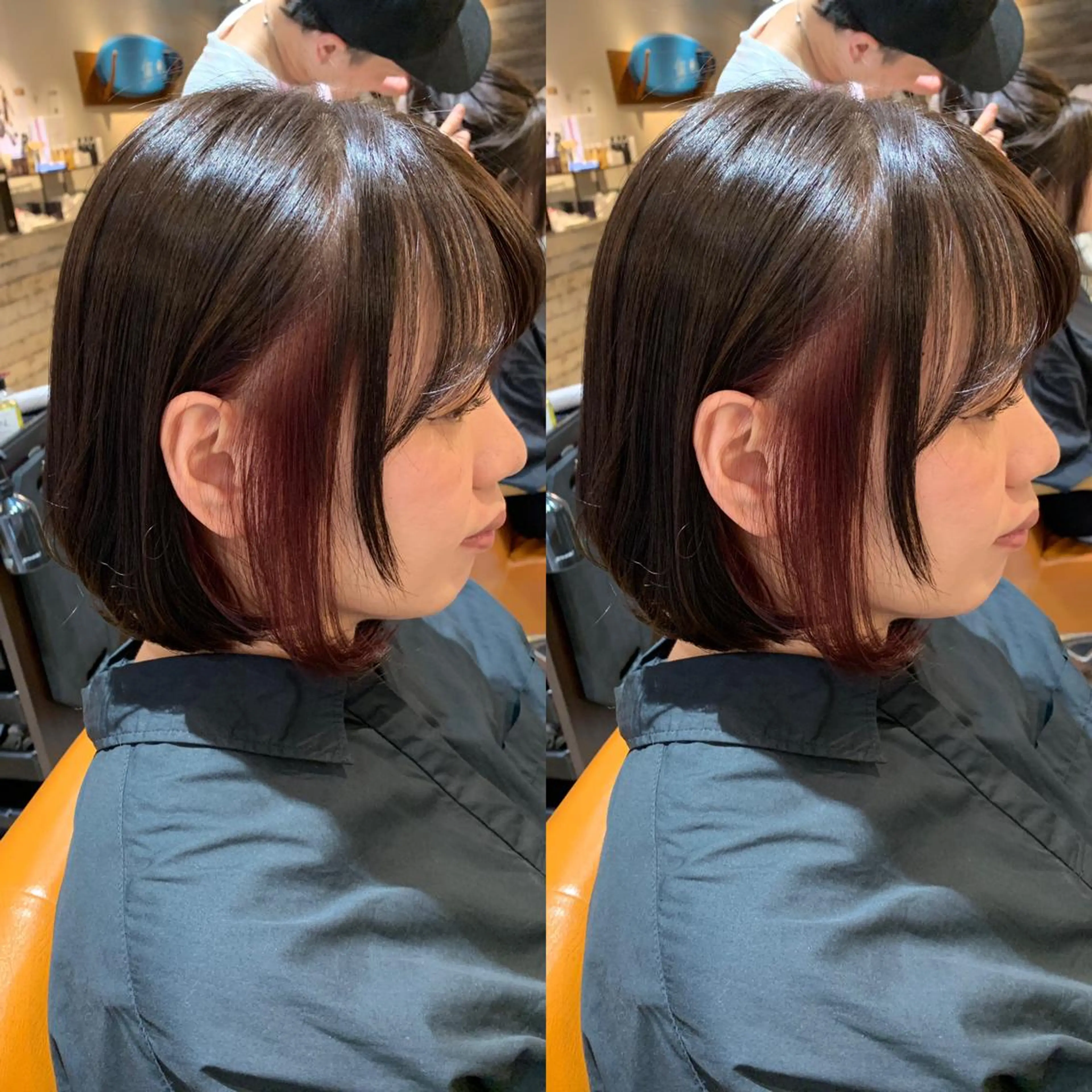 ショート カラー イルミナカラー 髪質改善特化 ミサワコウキのヘアスタイル