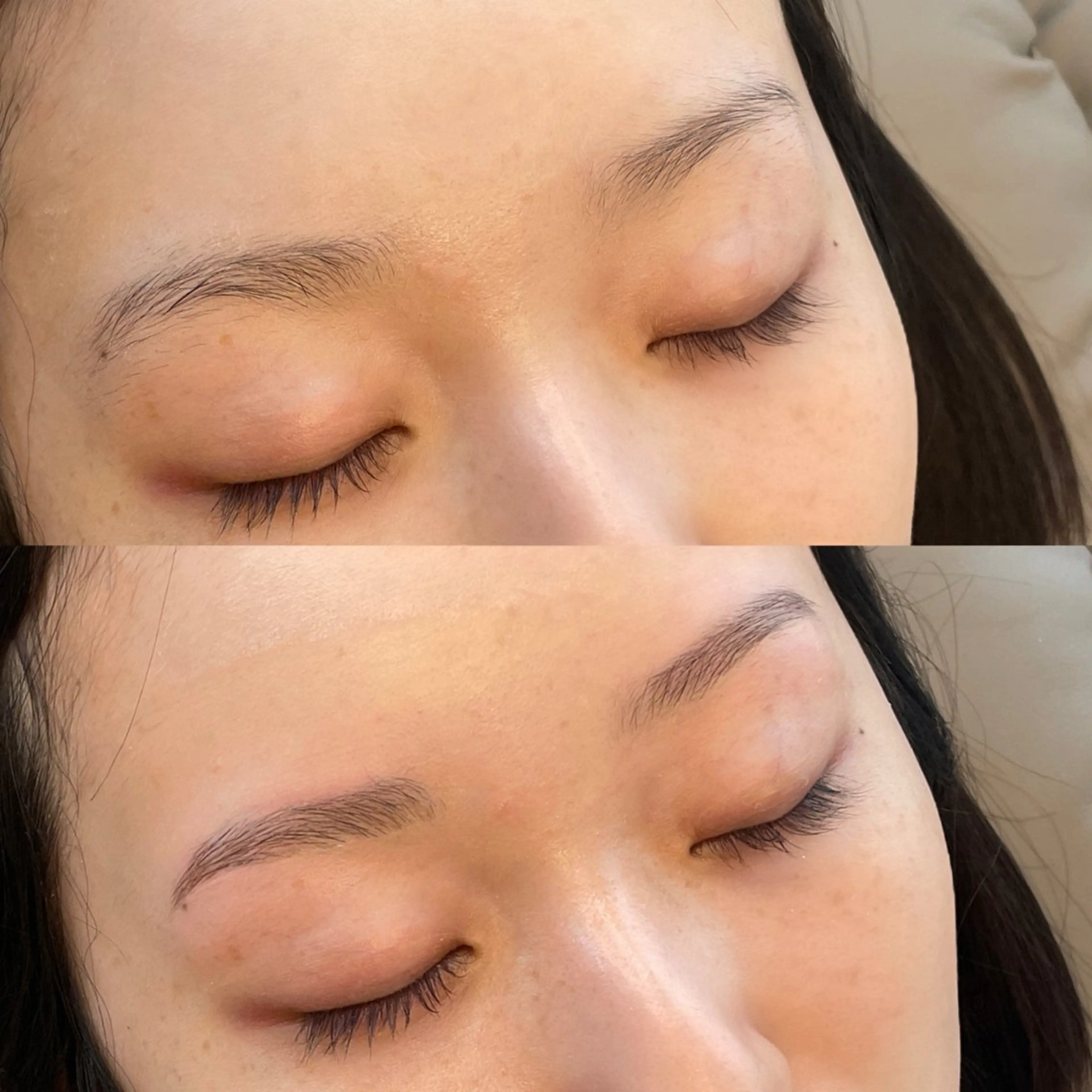 骨格似合わせアイブロウ スタイリングの写真