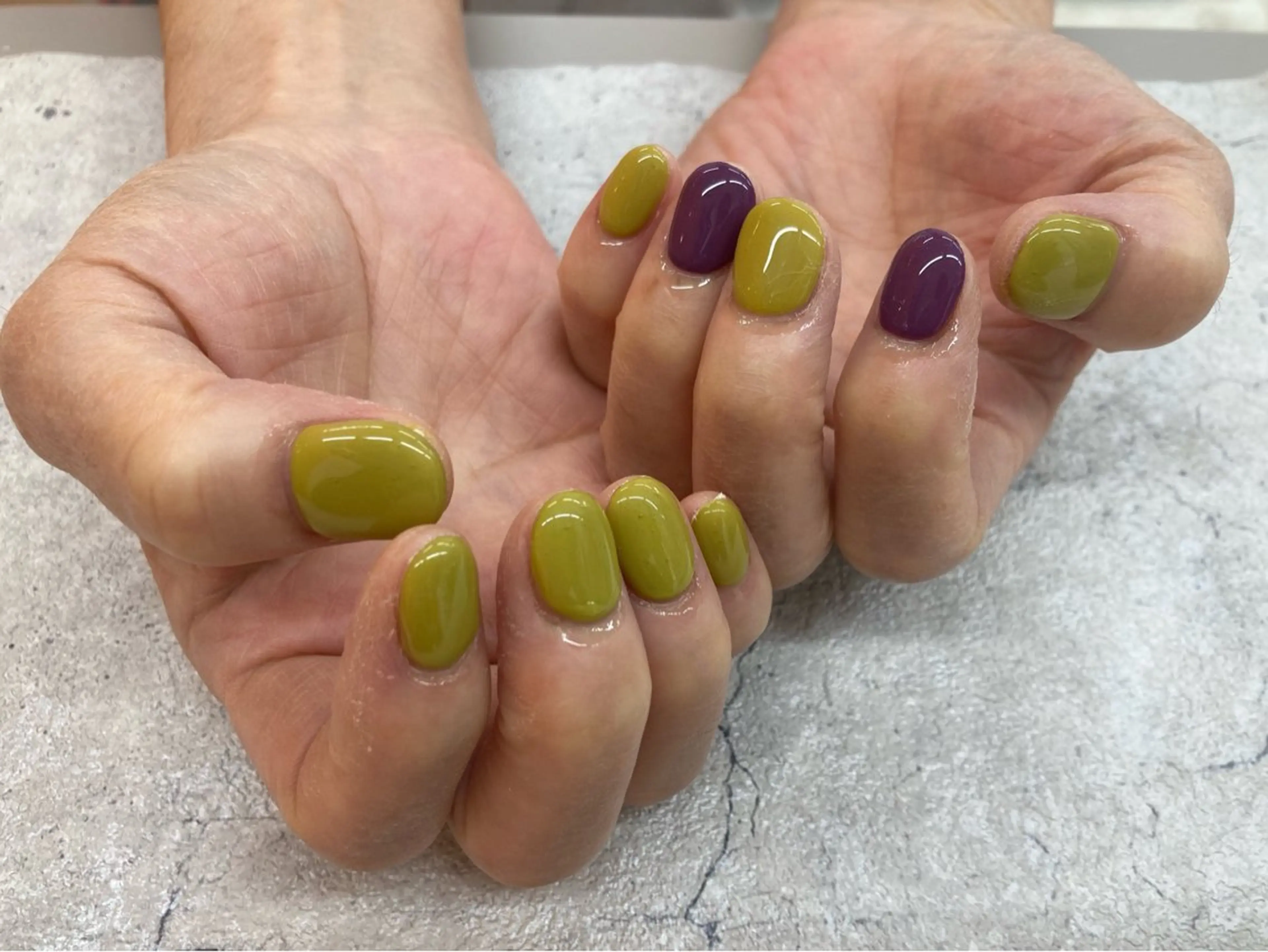 ネイル ワンカラーネイル Maple所属・Maple saronのネイルデザイン