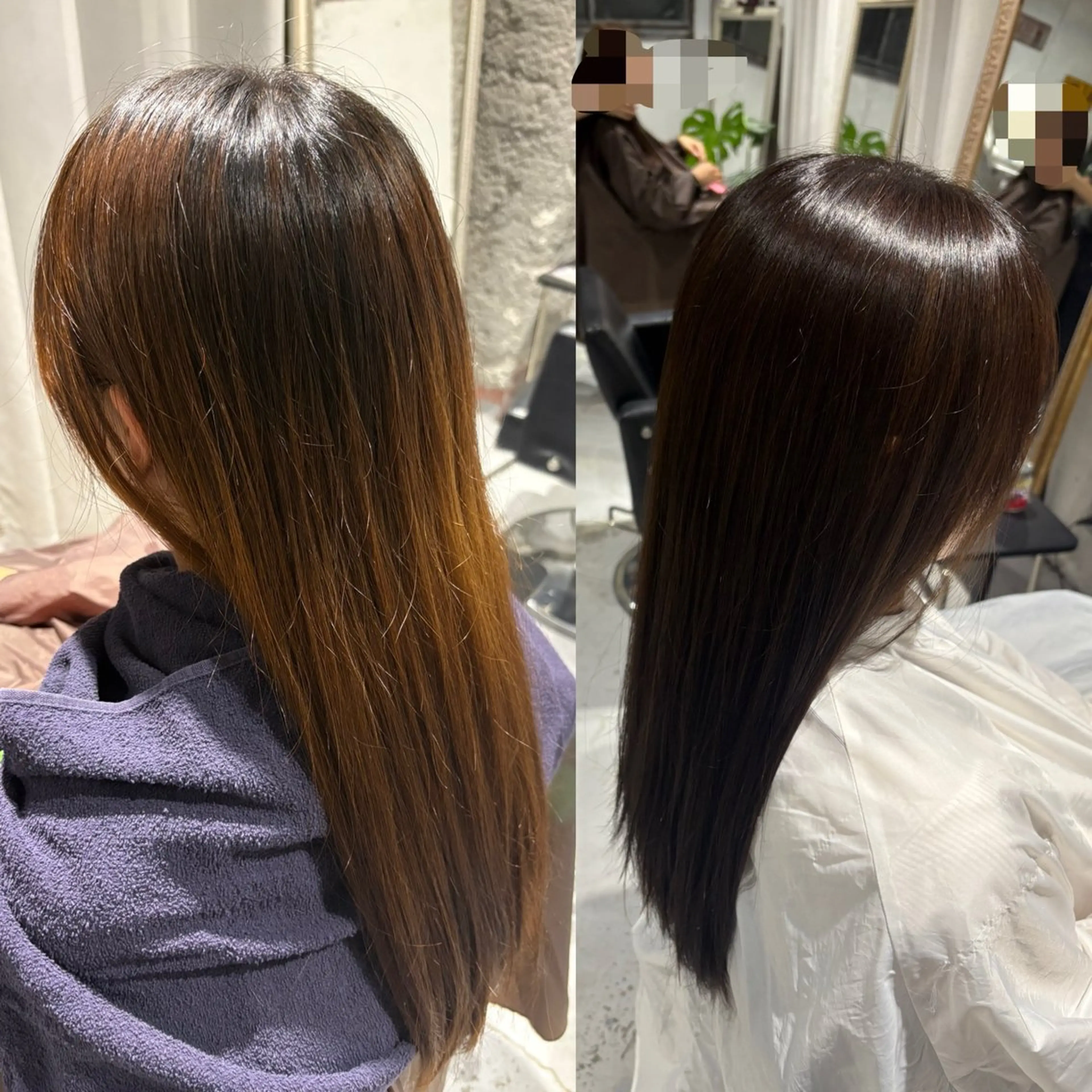 ロング カラー ヘアカラー inc新小岩 Rionのヘアスタイル
