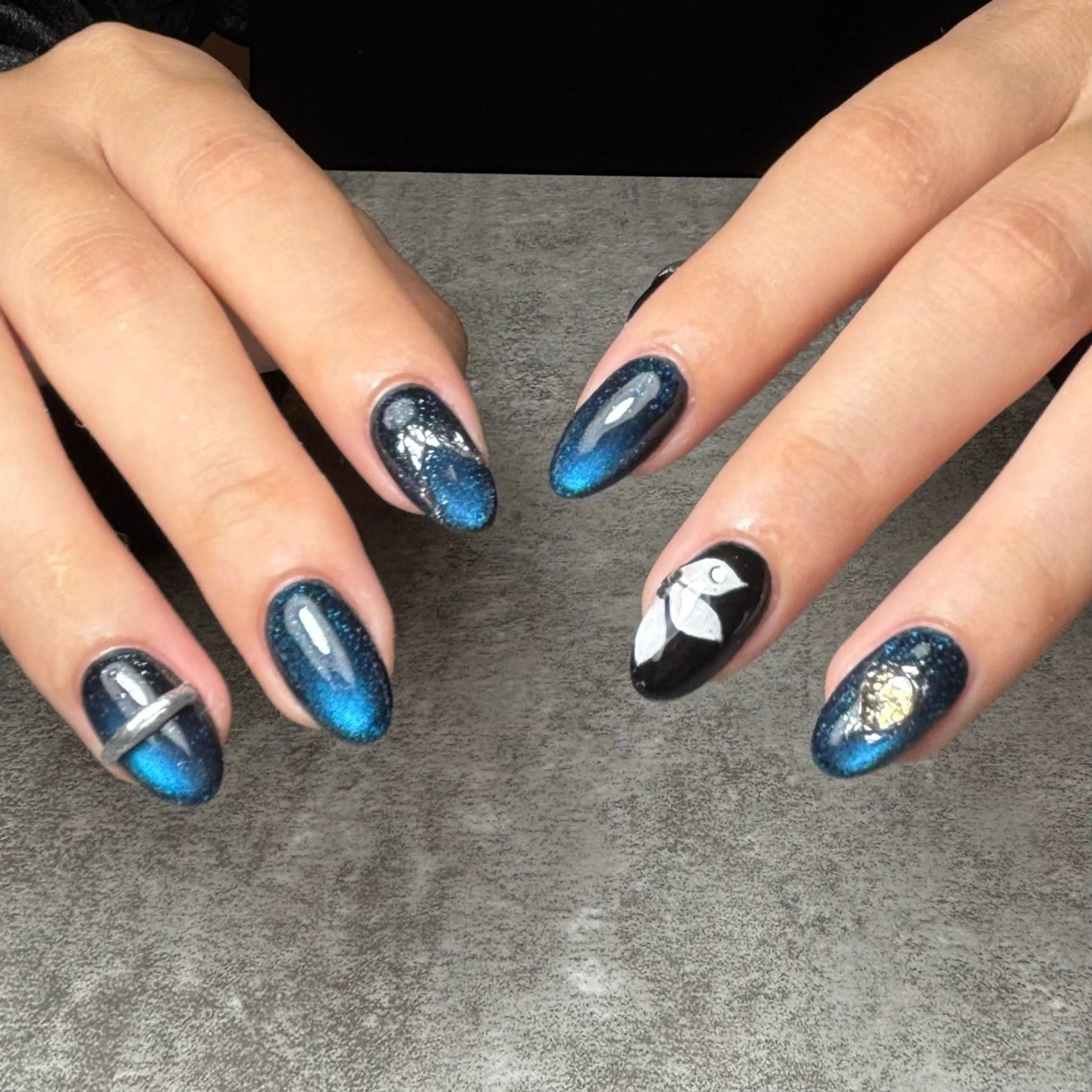 ミディアム ハンドネイル nailsalon -unay-所属・nailsalon unayのネイルデザイン