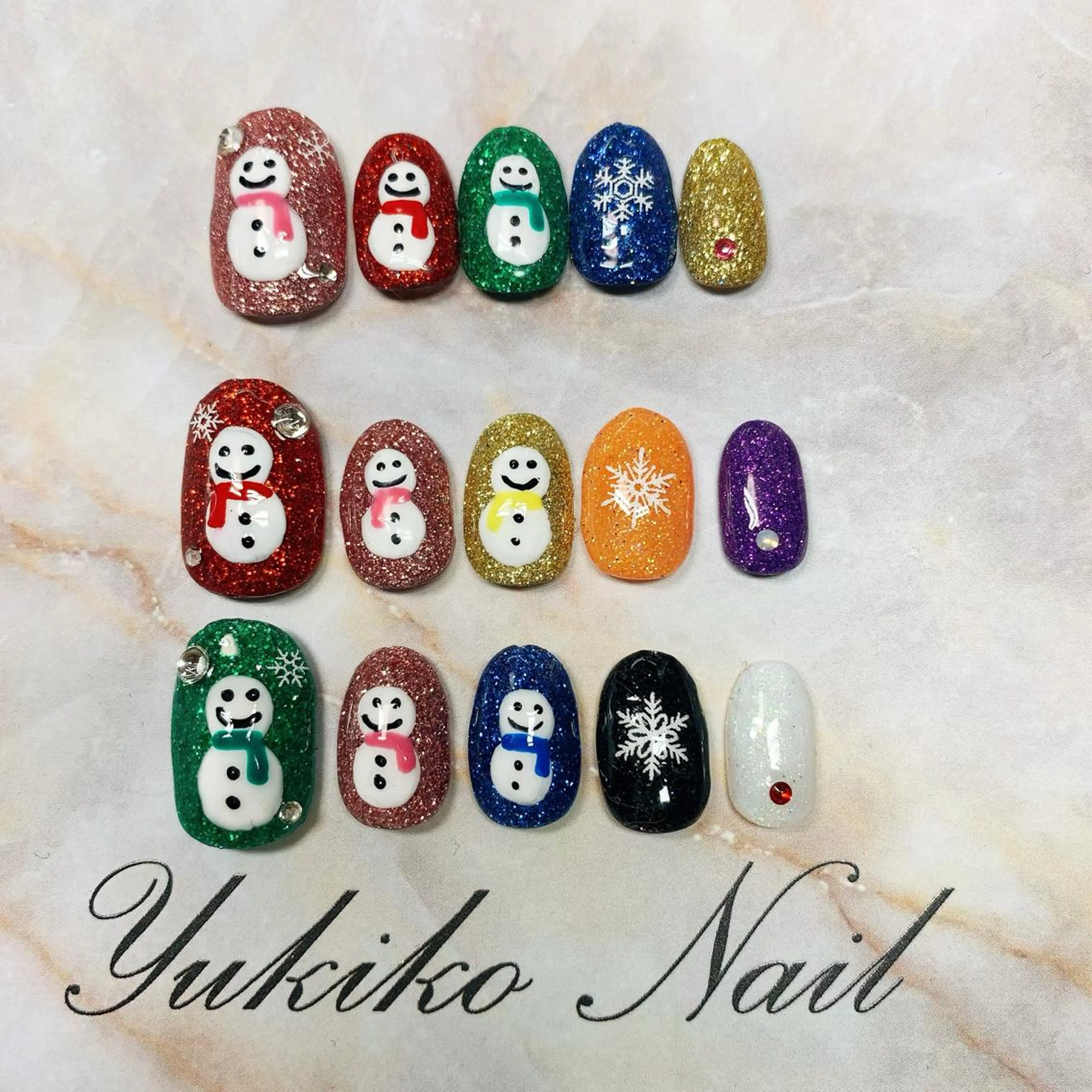 ネイル ネイルチップ ユキコ ネイルのネイルデザイン