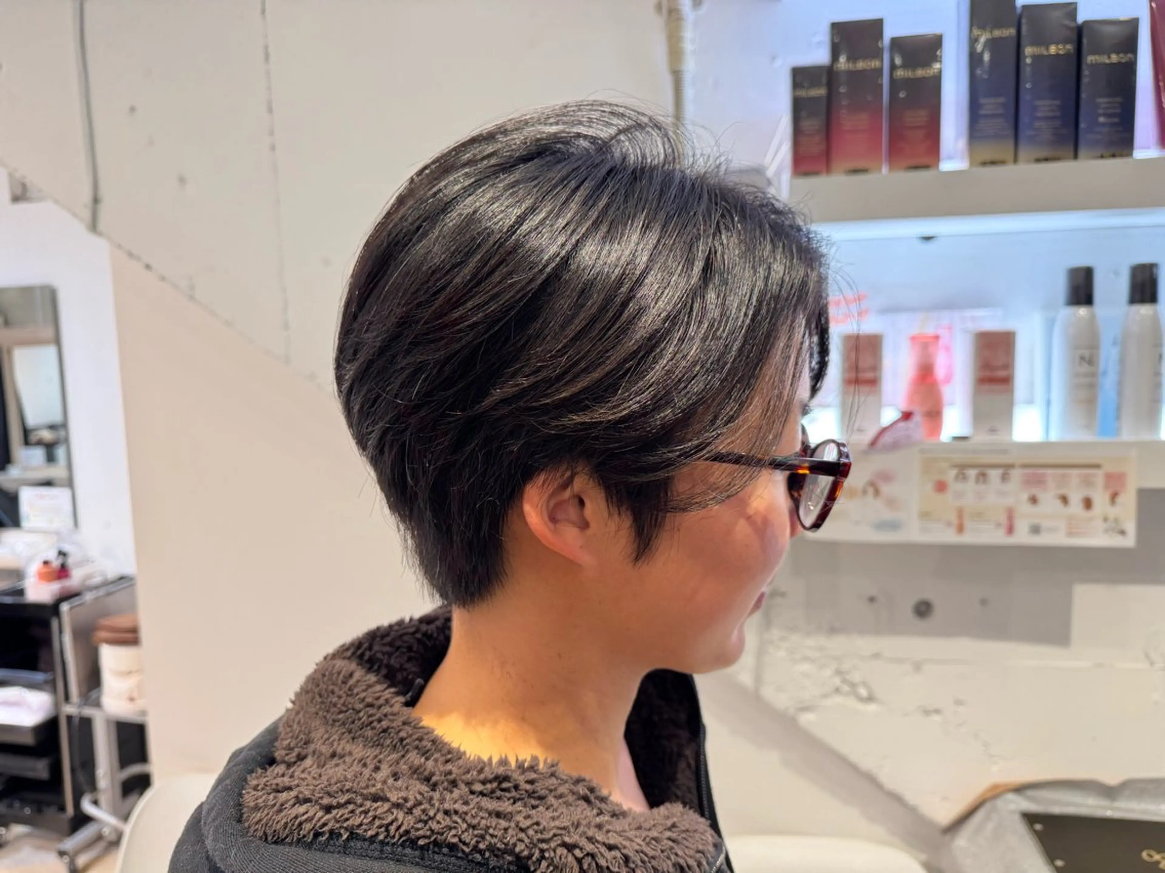 ショート ハンサムショート ショートヘア AiRU hair RIRIKOのヘアスタイル