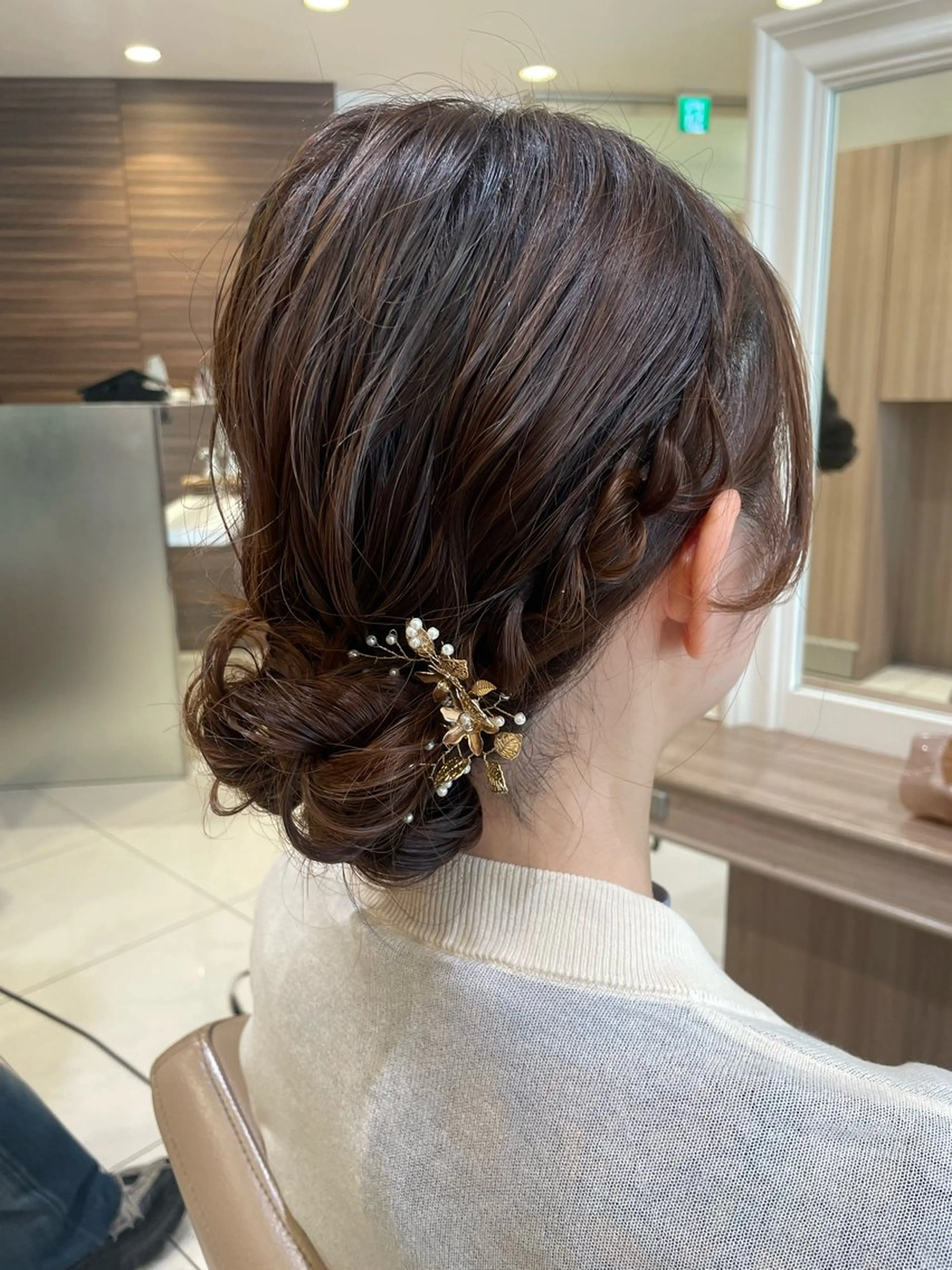 ミディアム ヘアアレンジ ヘアセット 韓国ヘアメイク🎀/ 縮毛矯正✨山本媛香のヘアスタイル