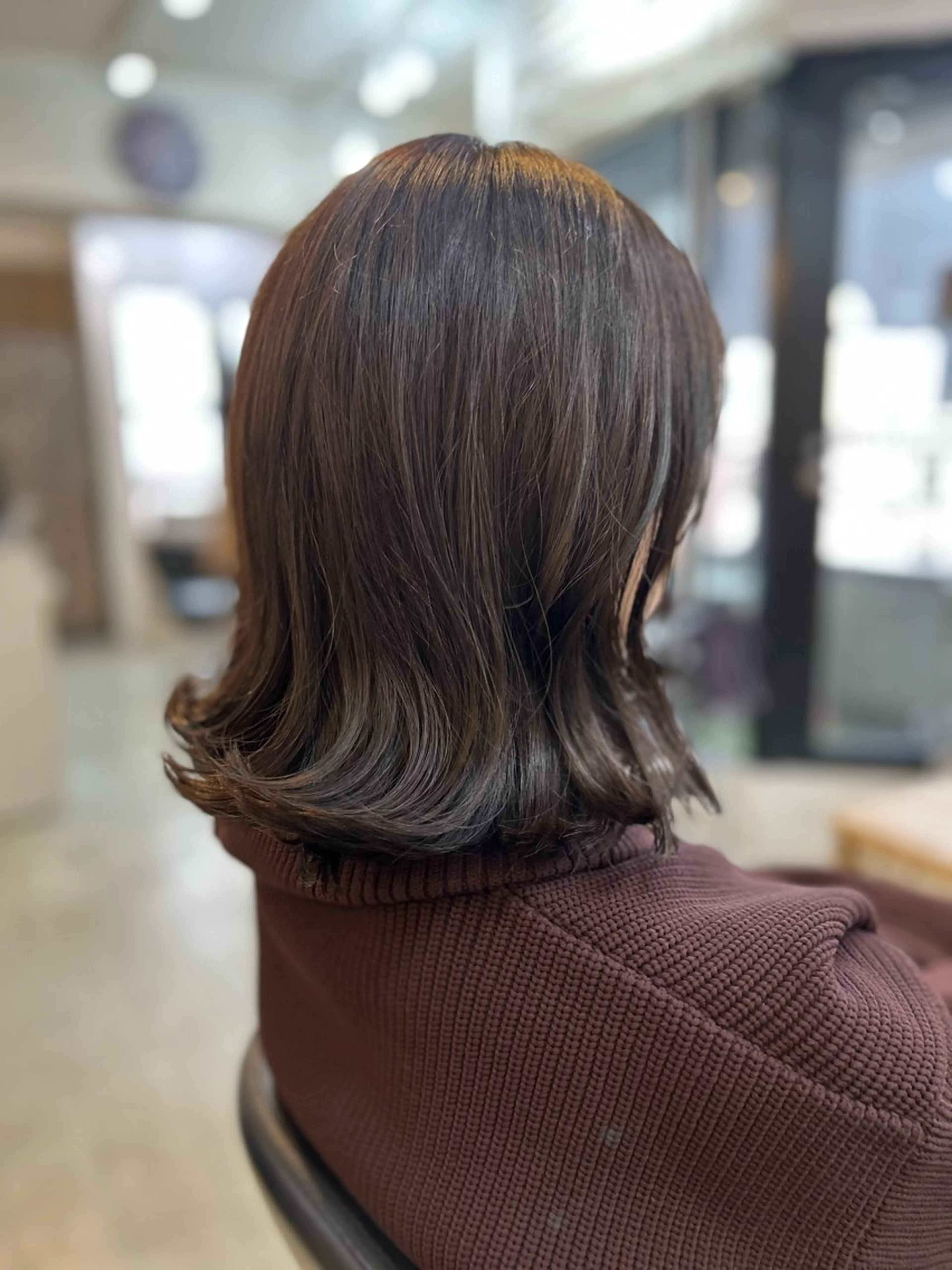 セミロング sign HAIR INNOVATION 錦糸町所属・吉田　龍太 口コミ高評価/錦糸町のヘアスタイル