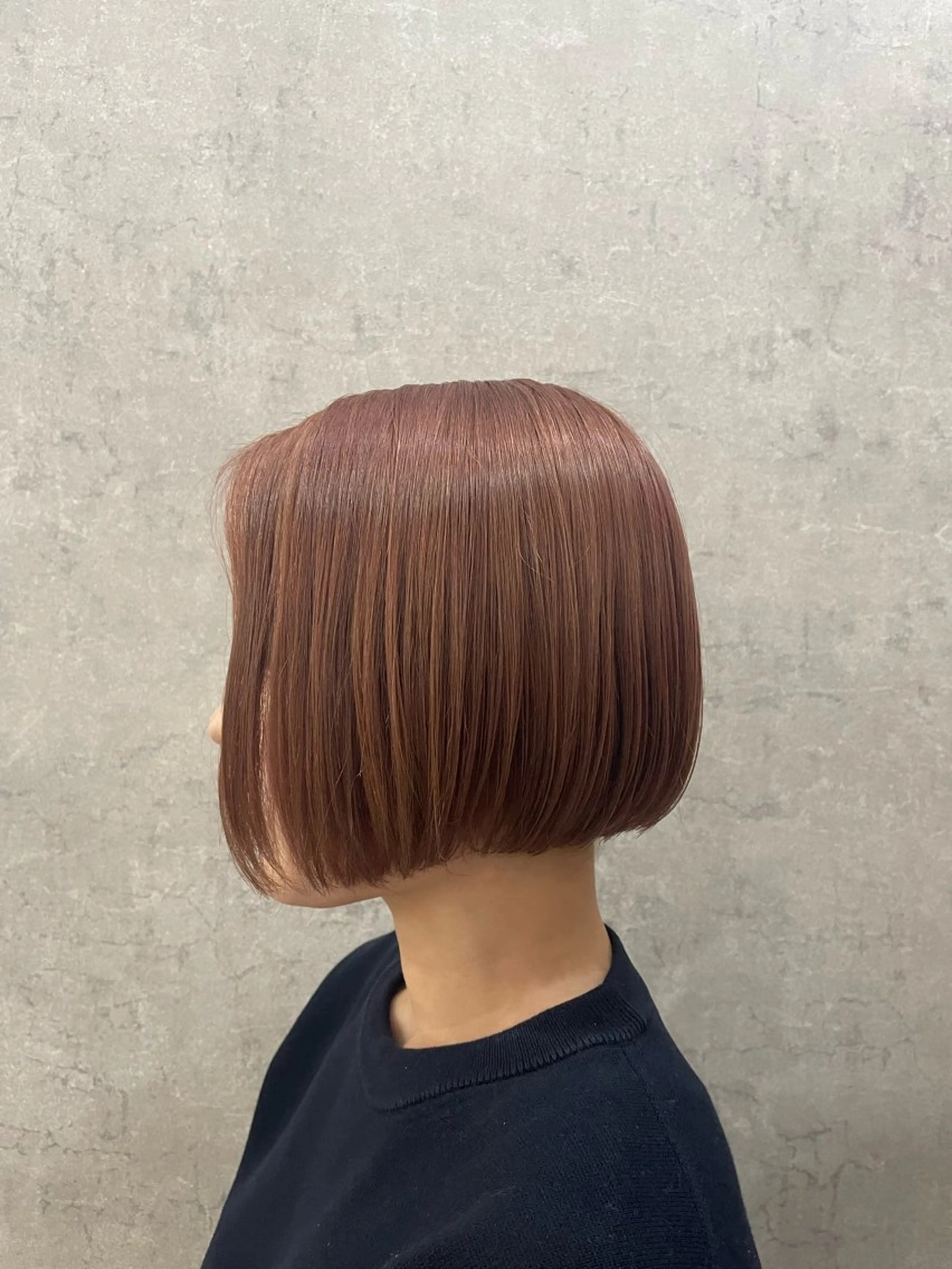 ショート ヘアカラー 松下 美織のヘアスタイル