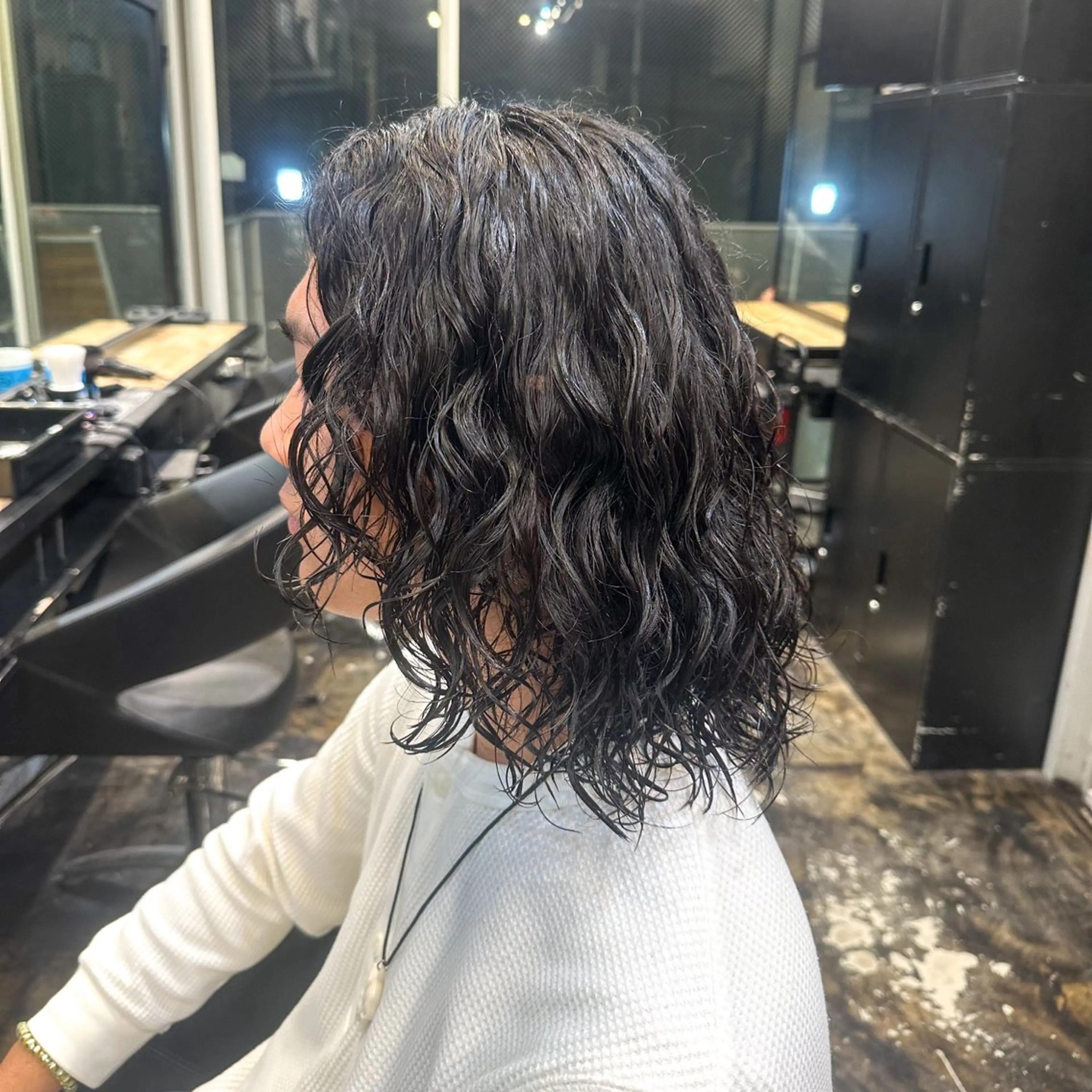 ロング メンズ メンズパーマ カット パーマ トリートメント ツイスパ/メンズ パーマ/歩夢のヘアスタイル