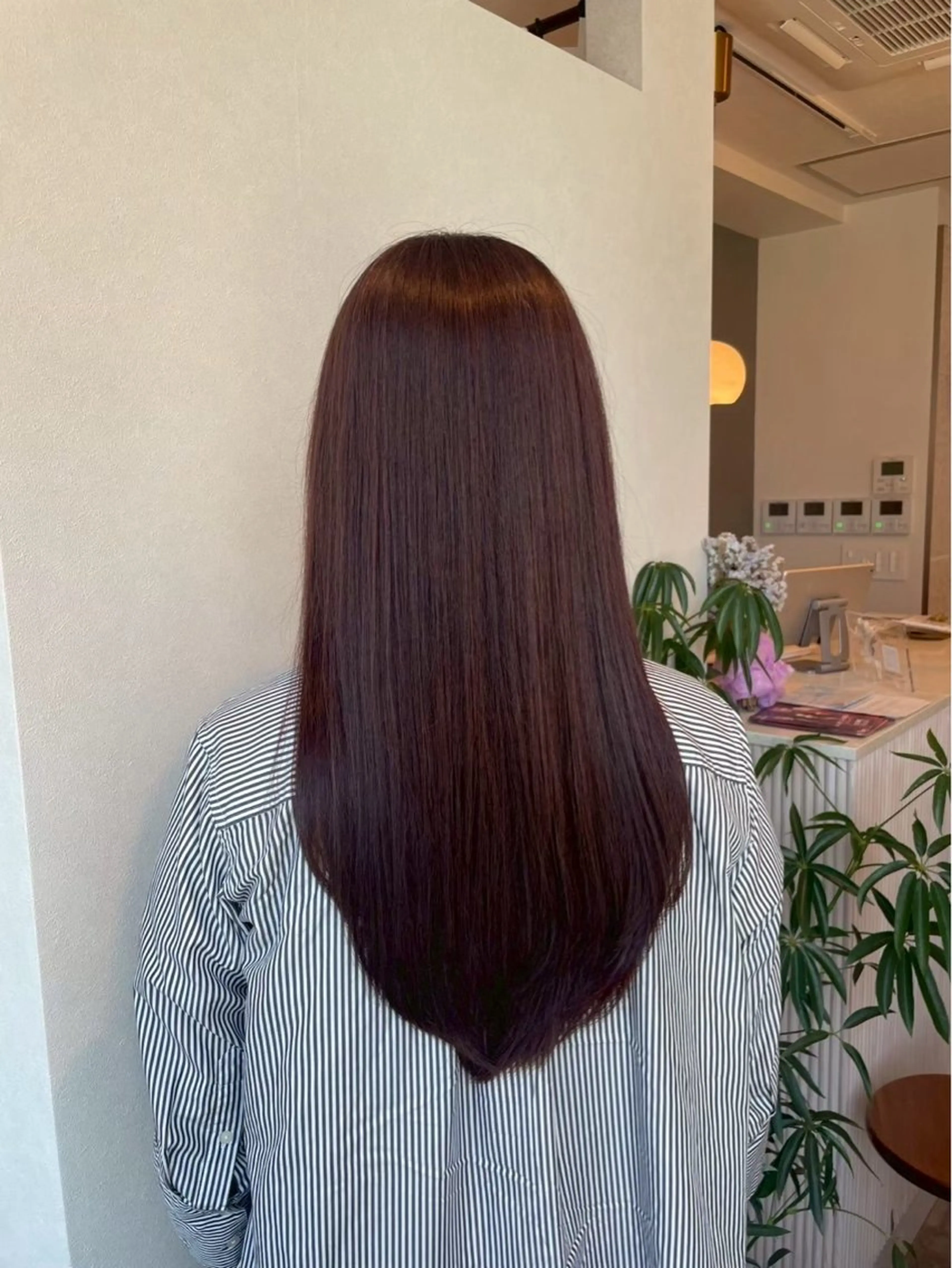ロング カラー ヘアアレンジ 縮毛矯正 ヘアカラー Perfume by afloat 高橋樹のヘアスタイル