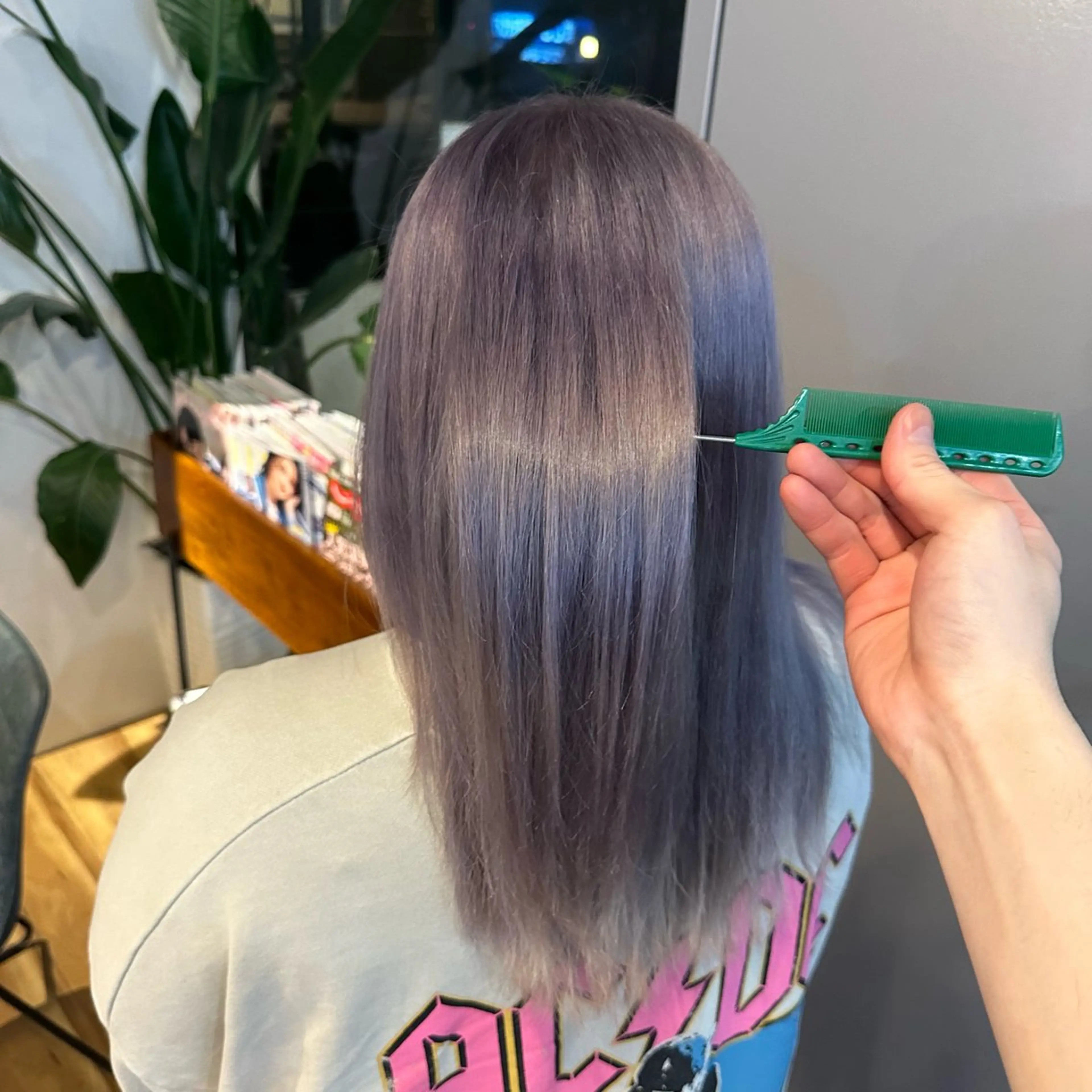 カラー ブリーチ ヘアカラー 大原 正寛のヘアスタイル