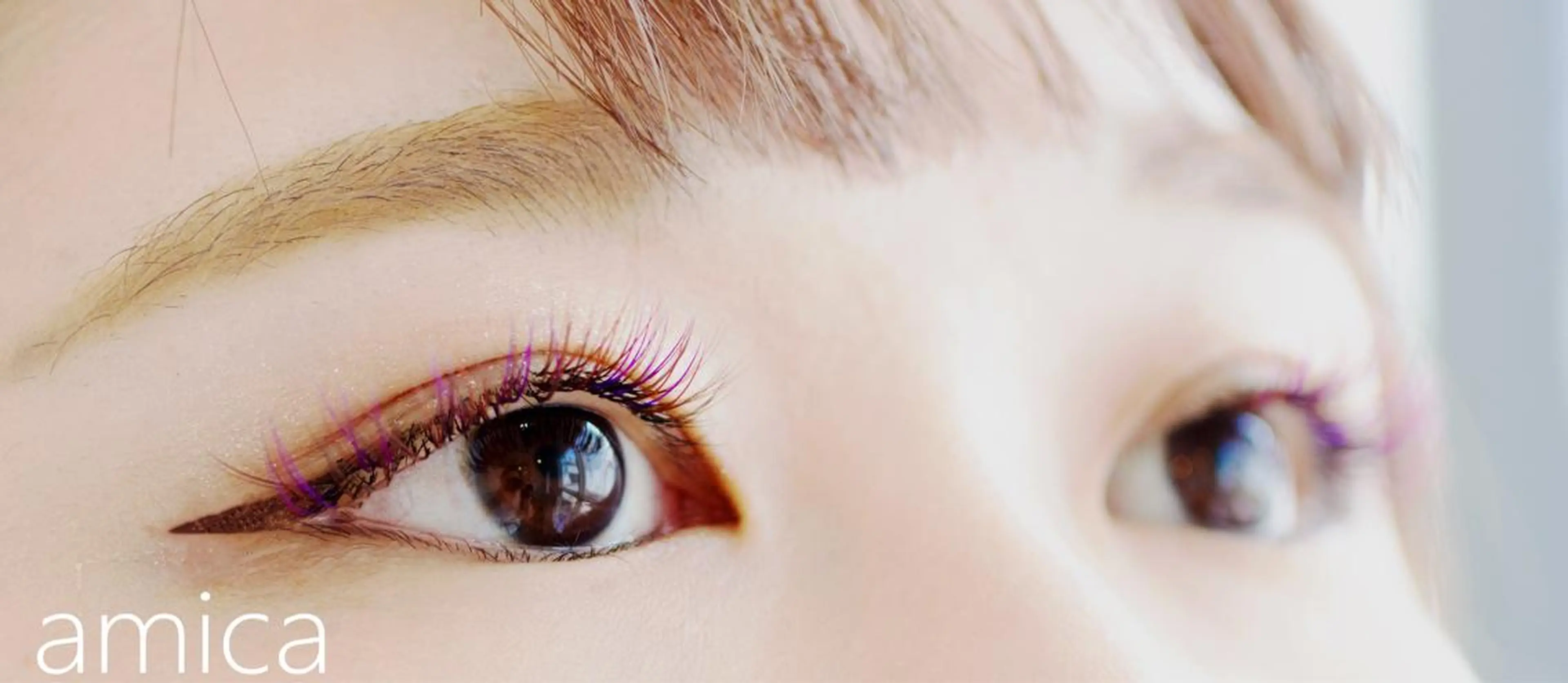 マツエク・マツパ カラーマツエク ボリュームラッシュ 柴田 諒子のマツエク・マツパデザイン