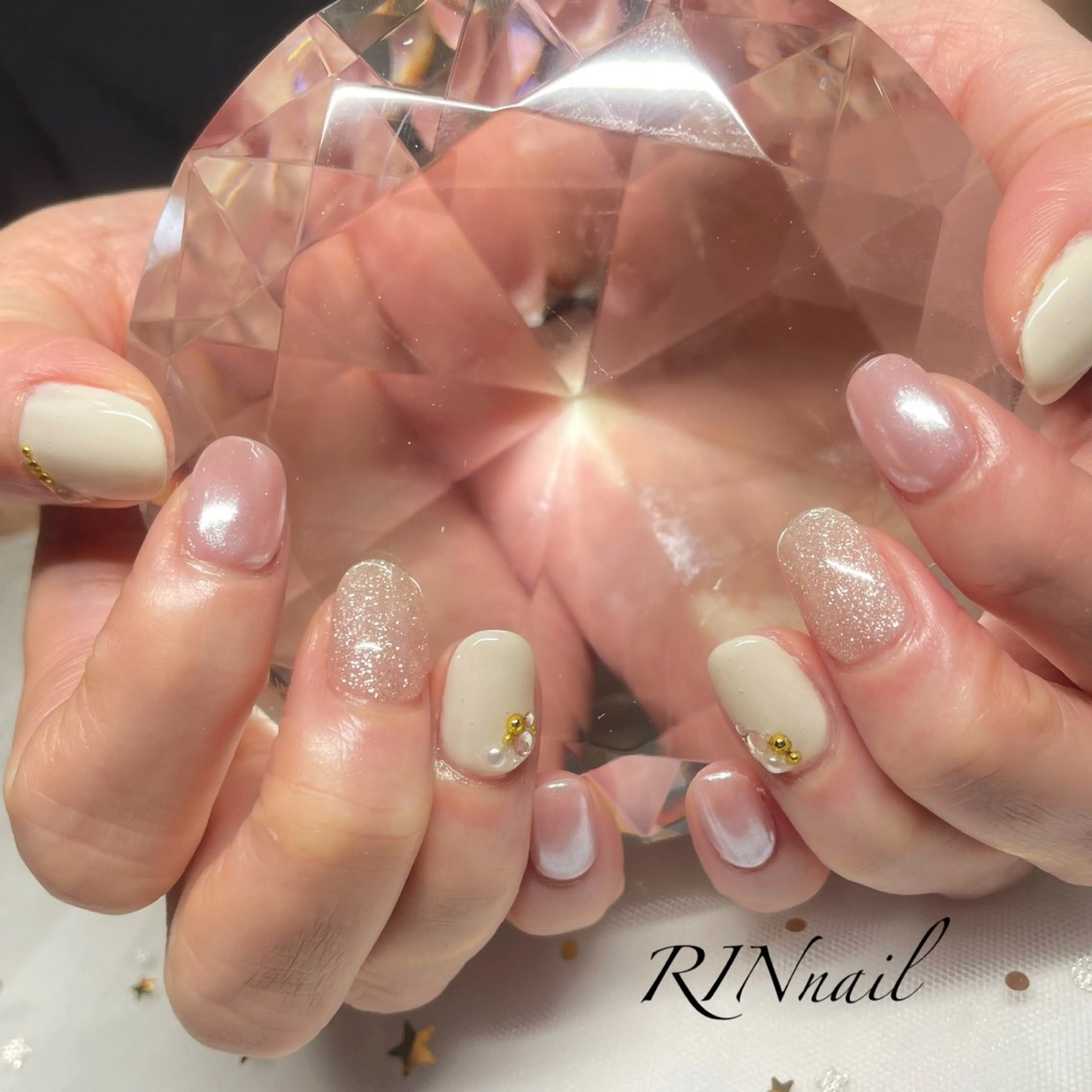 ネイル ハンドネイル ハンドケア RIN HOMEnailのネイルデザイン