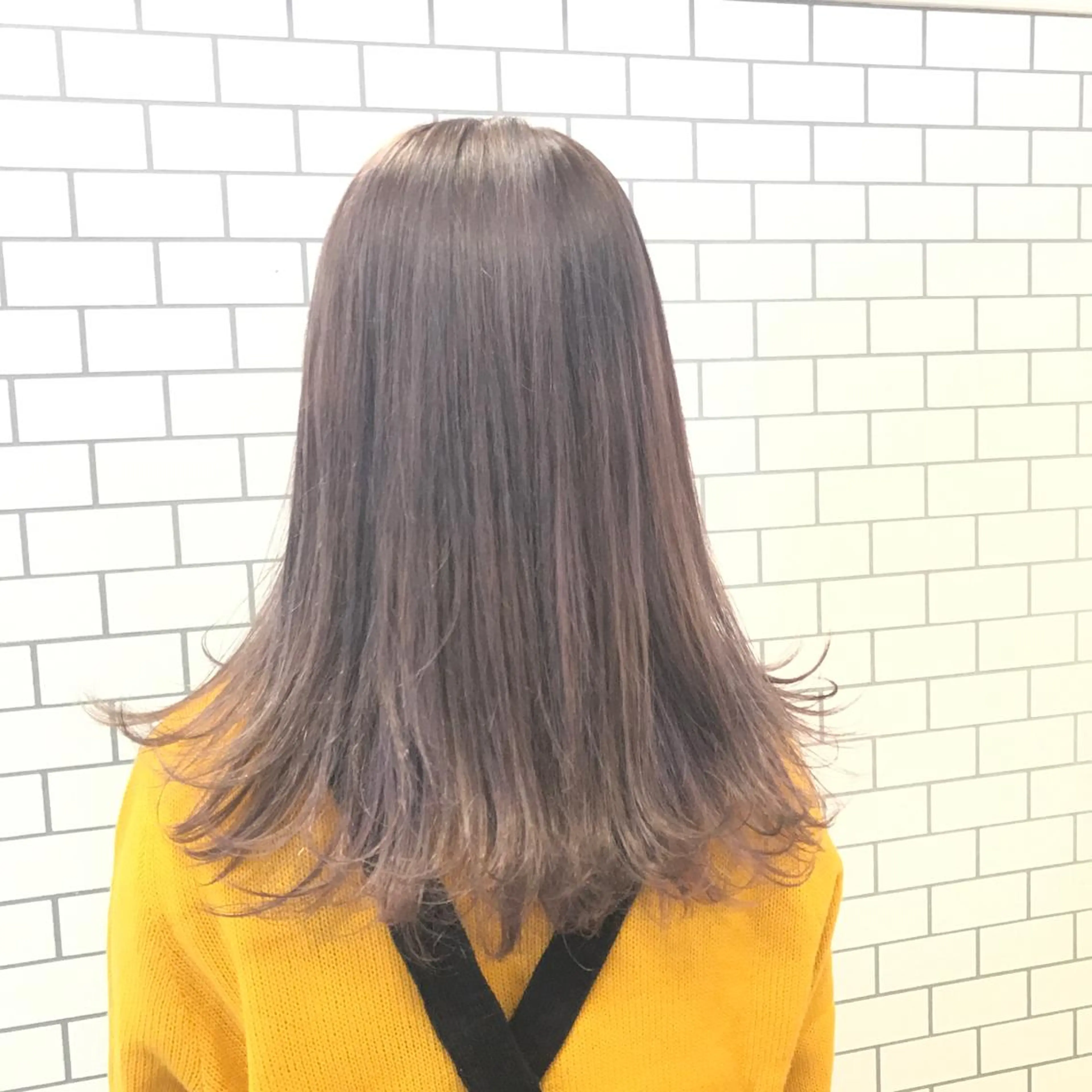 セミロング GENDER hair &eyeのヘアスタイル