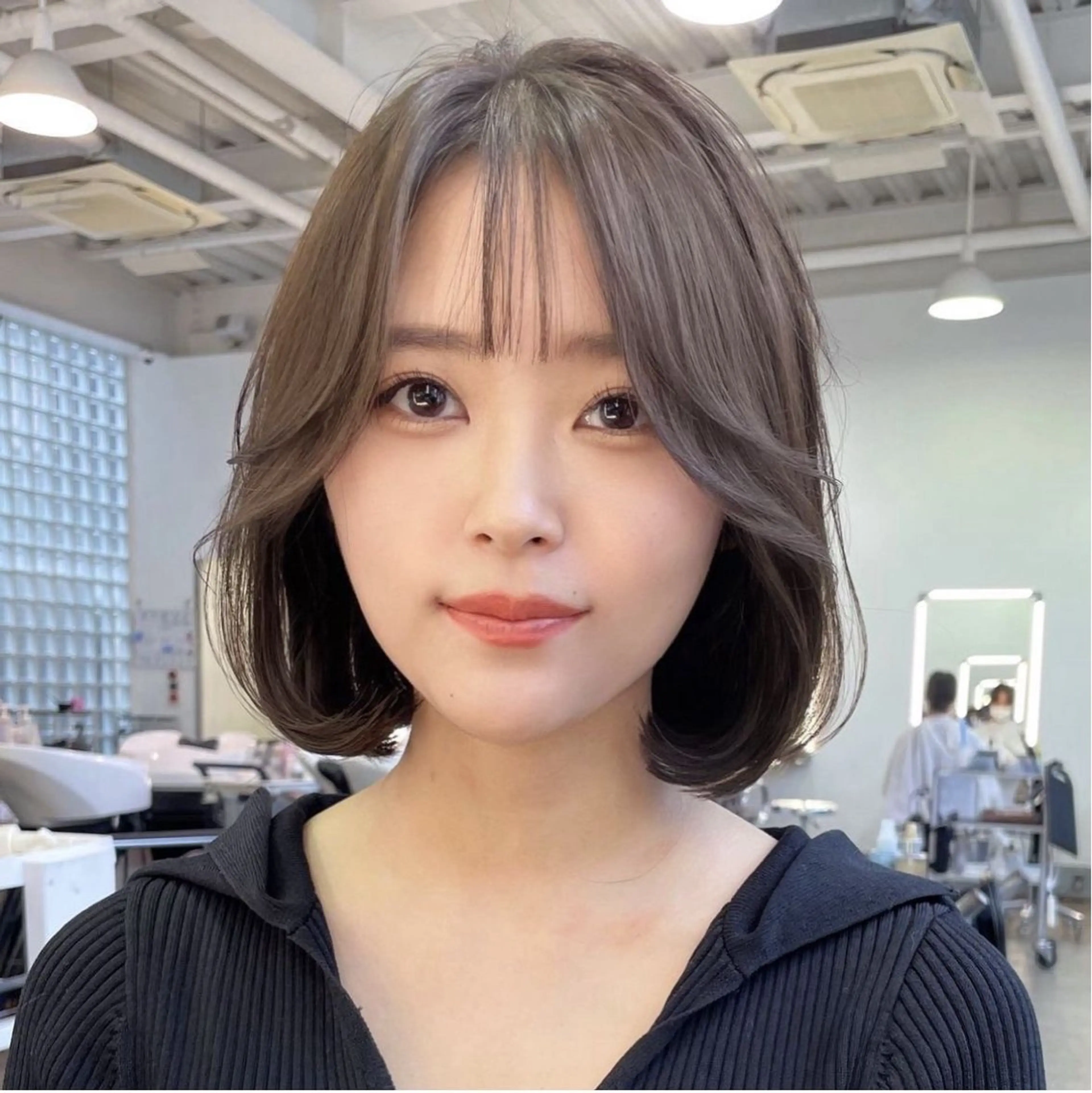 ミディアム ボブ ボブ/レイヤー /sora🌙✨️のヘアスタイル