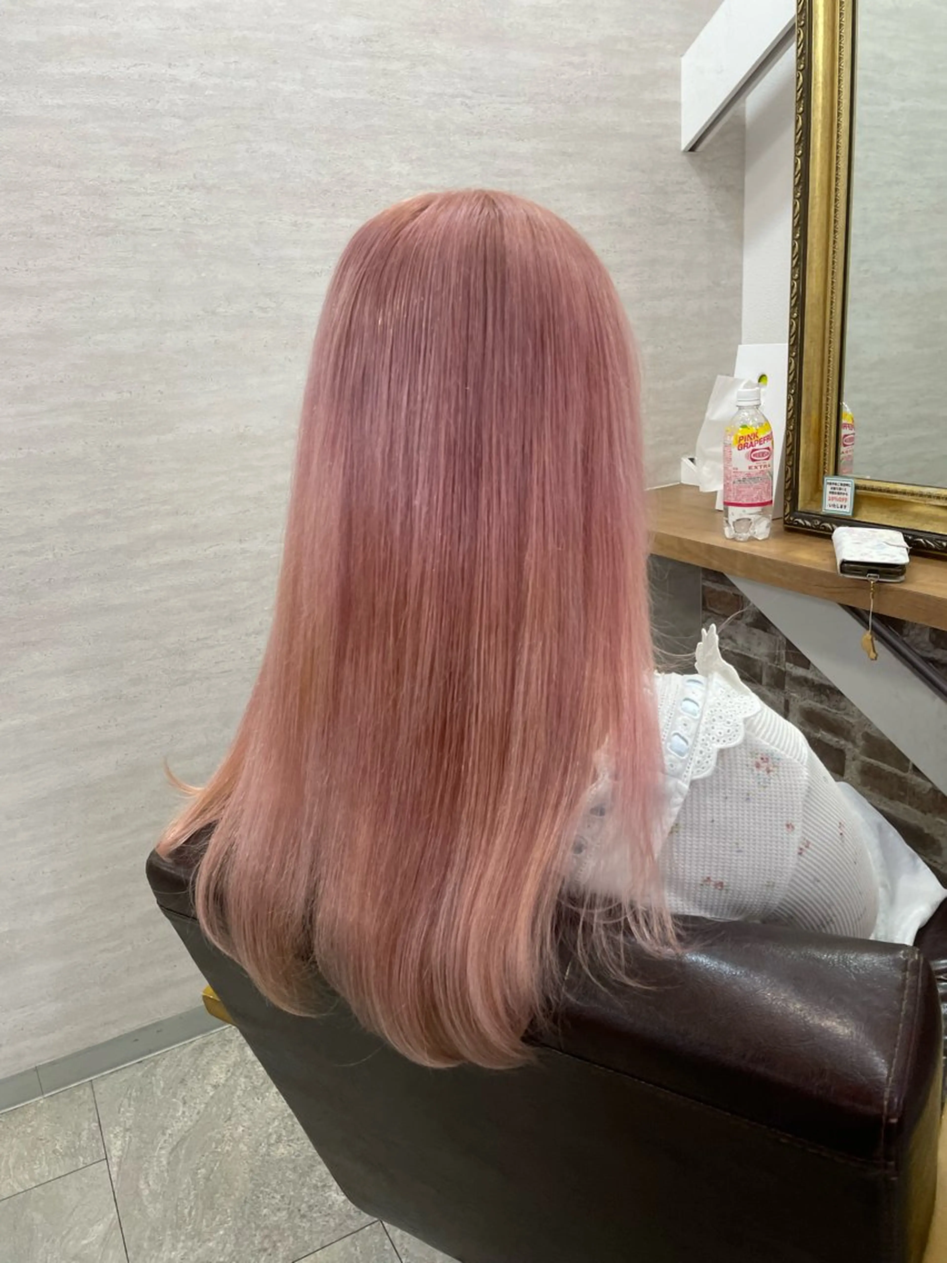 カラー ピンクカラー ヘアセット無料モデル 募集／栄／久屋／谷崎のヘアスタイル