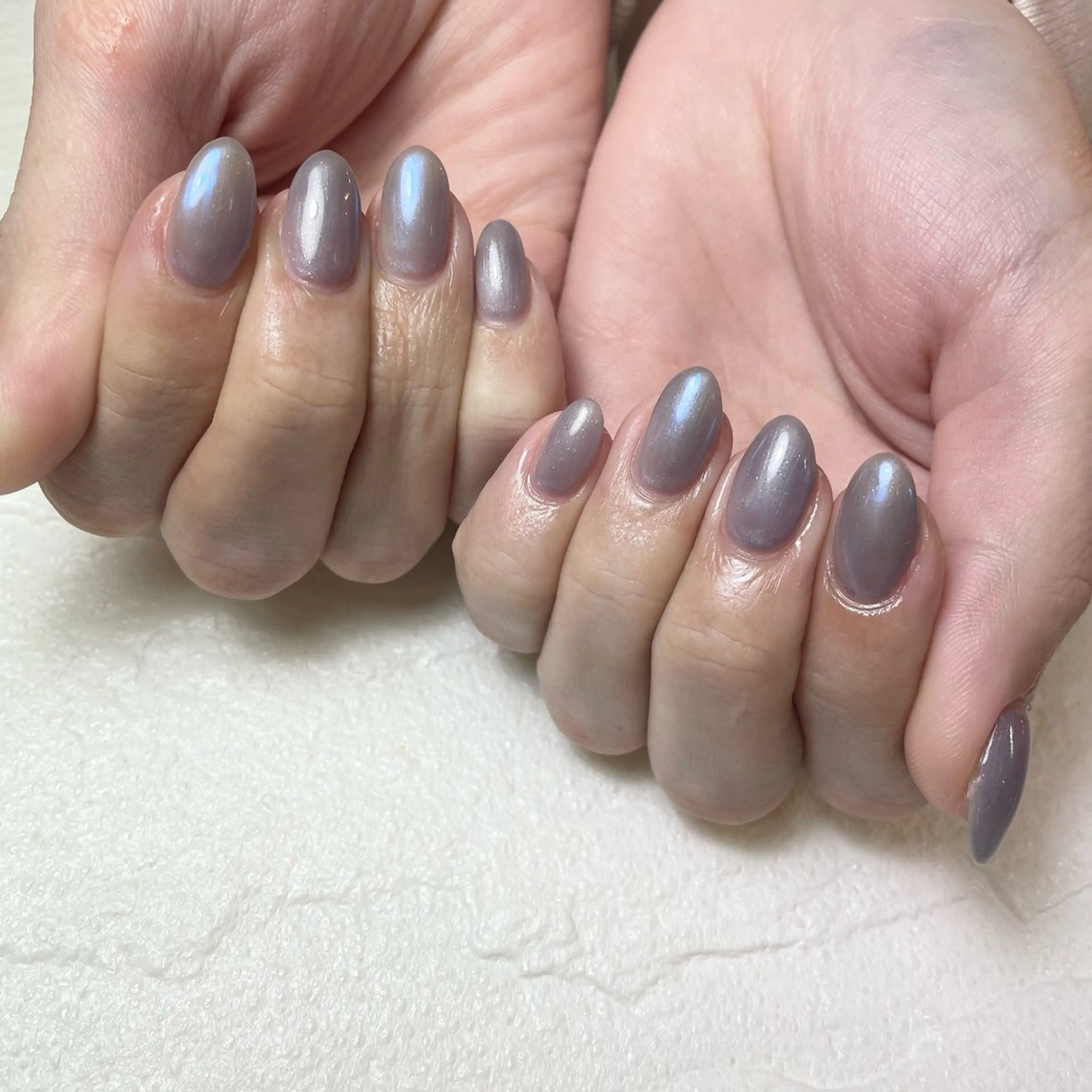 ネイル ミラーネイル ワンカラーネイル Lulu Nails ルルネイルズ所属・L u l u    N a i l sのネイルデザイン