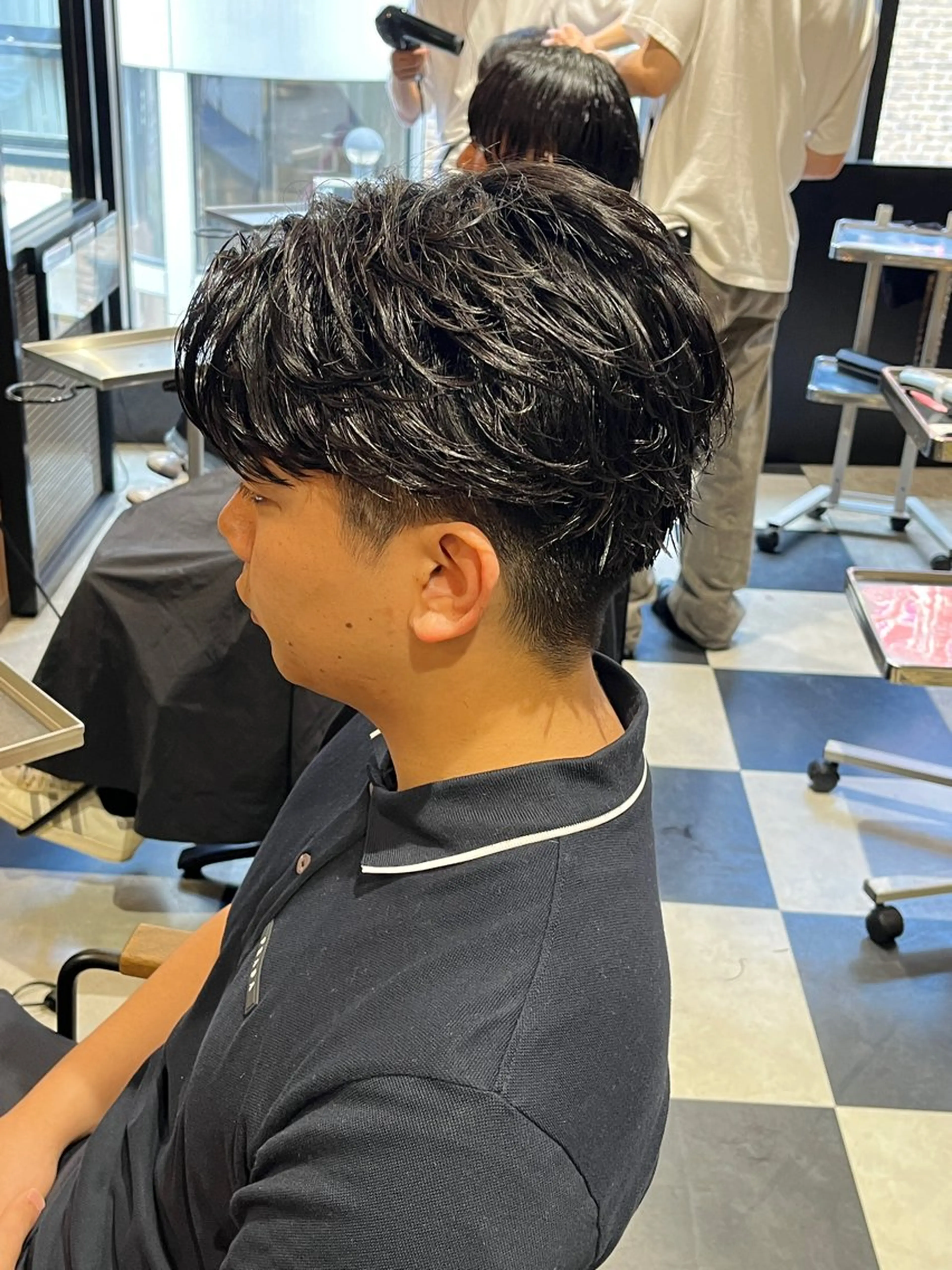 ショート パーマ メンズ カット パーマ 🎧メンズパーマ特化 /RUI🎧のヘアスタイル